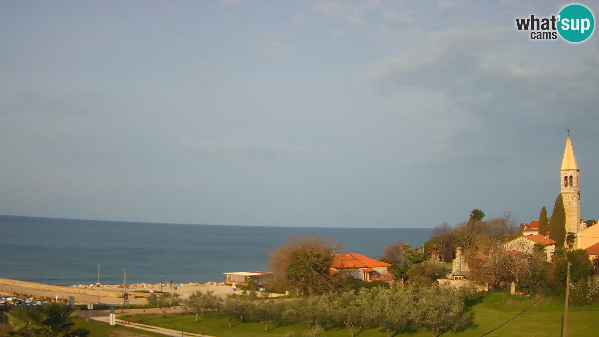 Umag Live webcam Lovrečica / San Lorenzo – Istria – Croatia