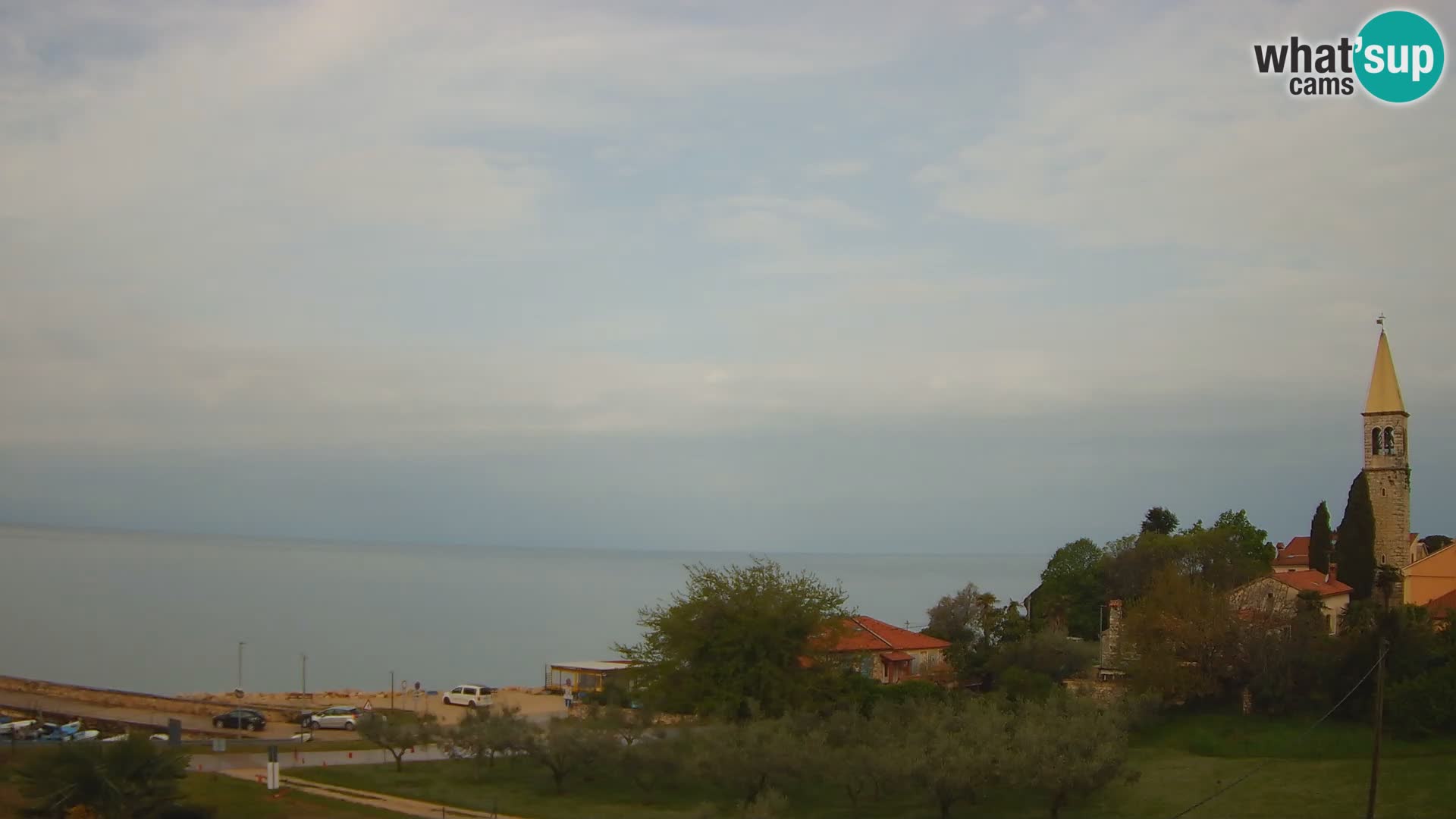 Umag Webcam uživo Lovrečica / San Lorenzo – Istra – Hrvatska