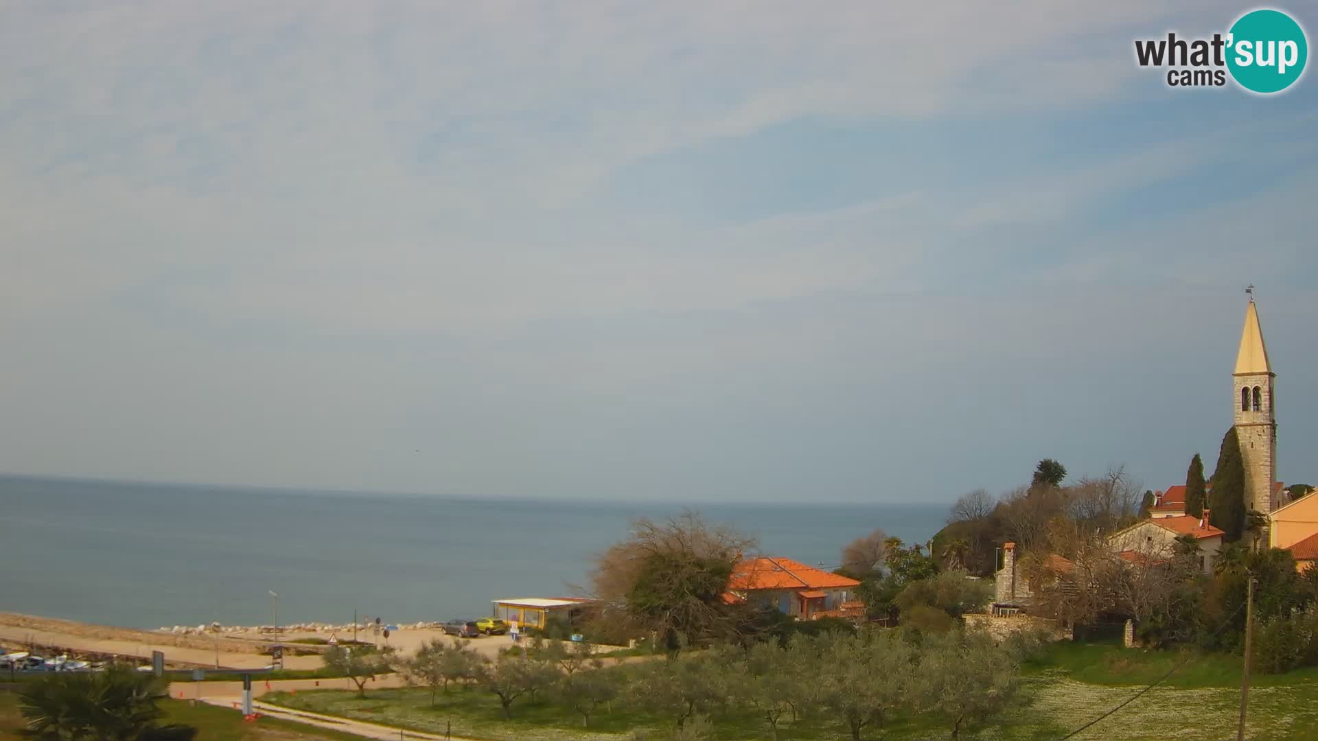 Umag spletna kamera Lovrečica – Istra – Hrvaška