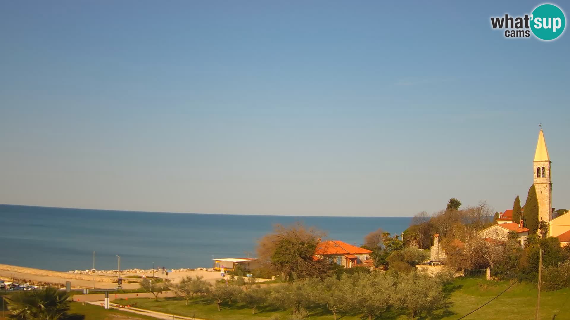 Umag Live webcam Lovrečica / San Lorenzo – Istria – Croatia