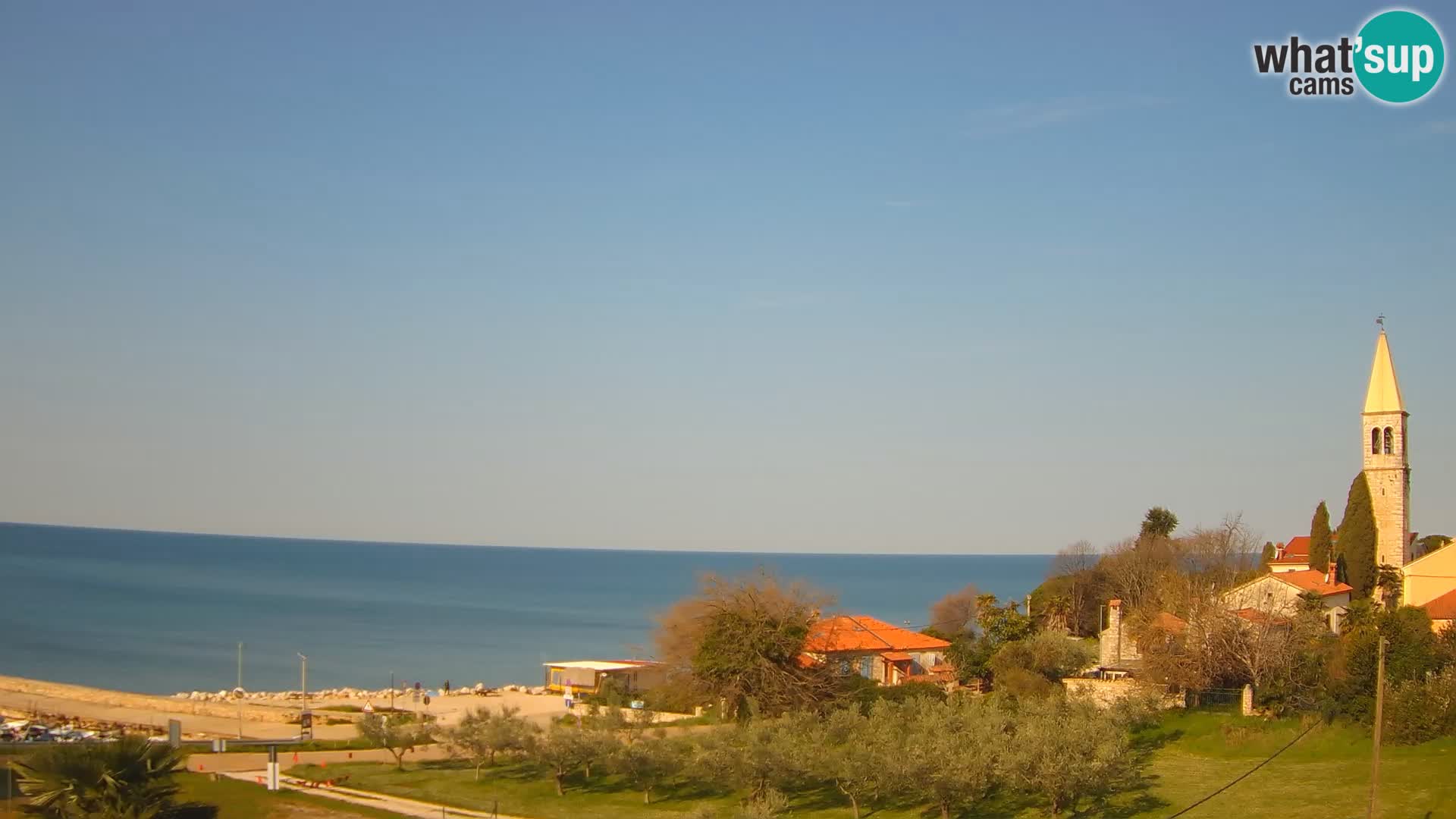 Umag Live webcam Lovrečica / San Lorenzo – Istria – Croatia