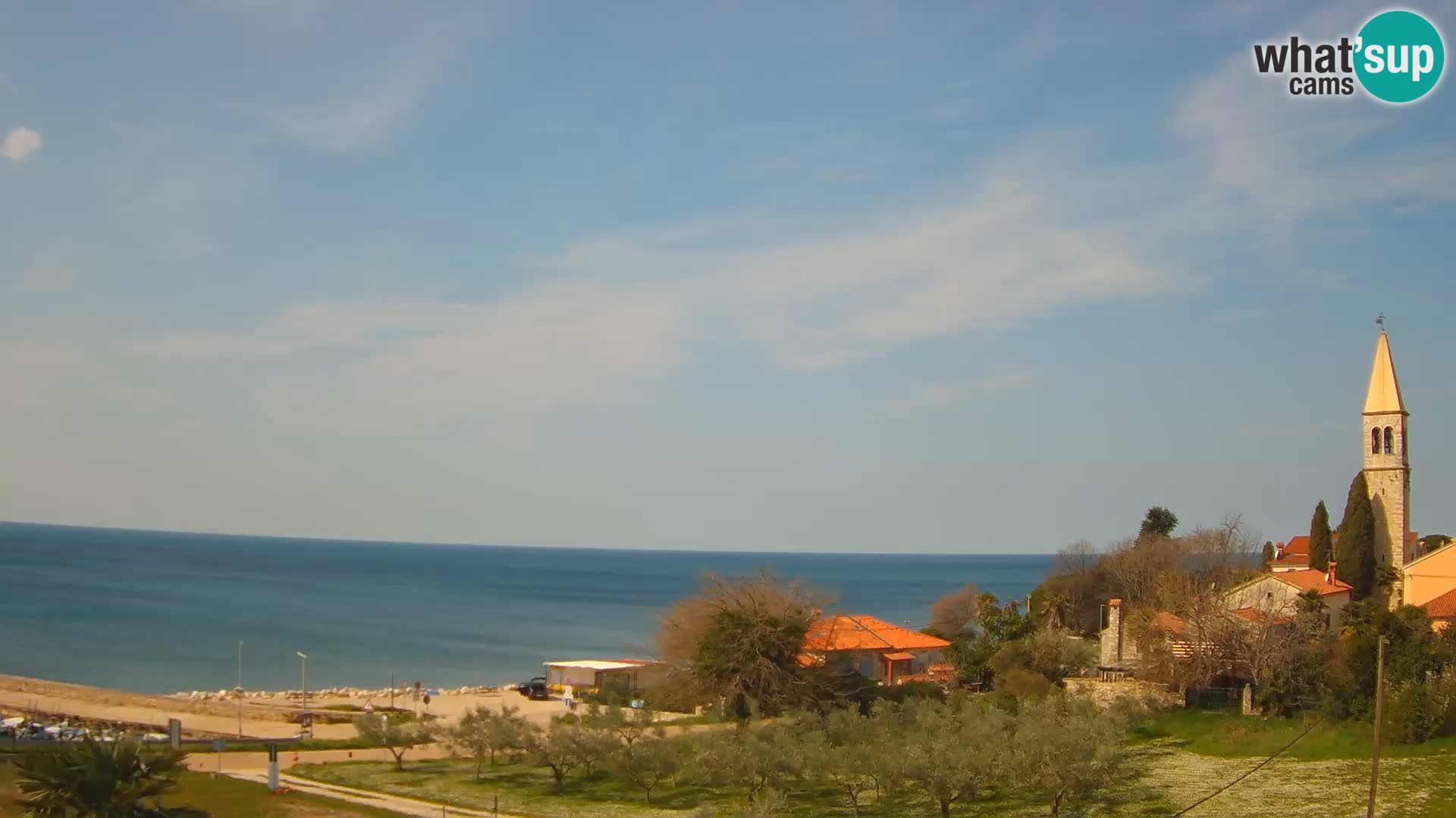 Umag Live webcam Lovrečica / San Lorenzo – Istria – Croatia