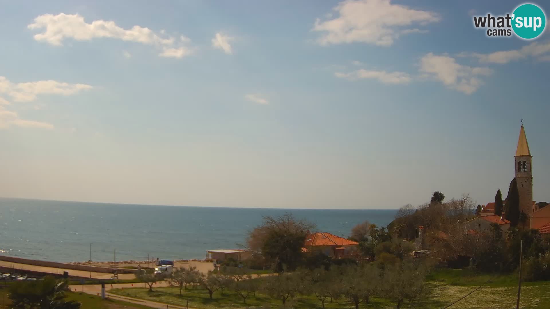 Umago Live webcam Lovrečica / San Lorenzo – Istria – Croazia