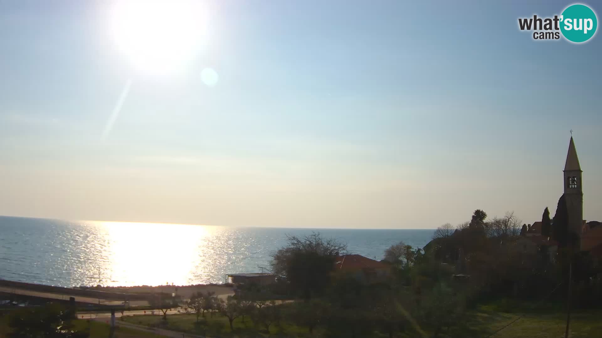 Umag Webcam uživo Lovrečica / San Lorenzo – Istra – Hrvatska