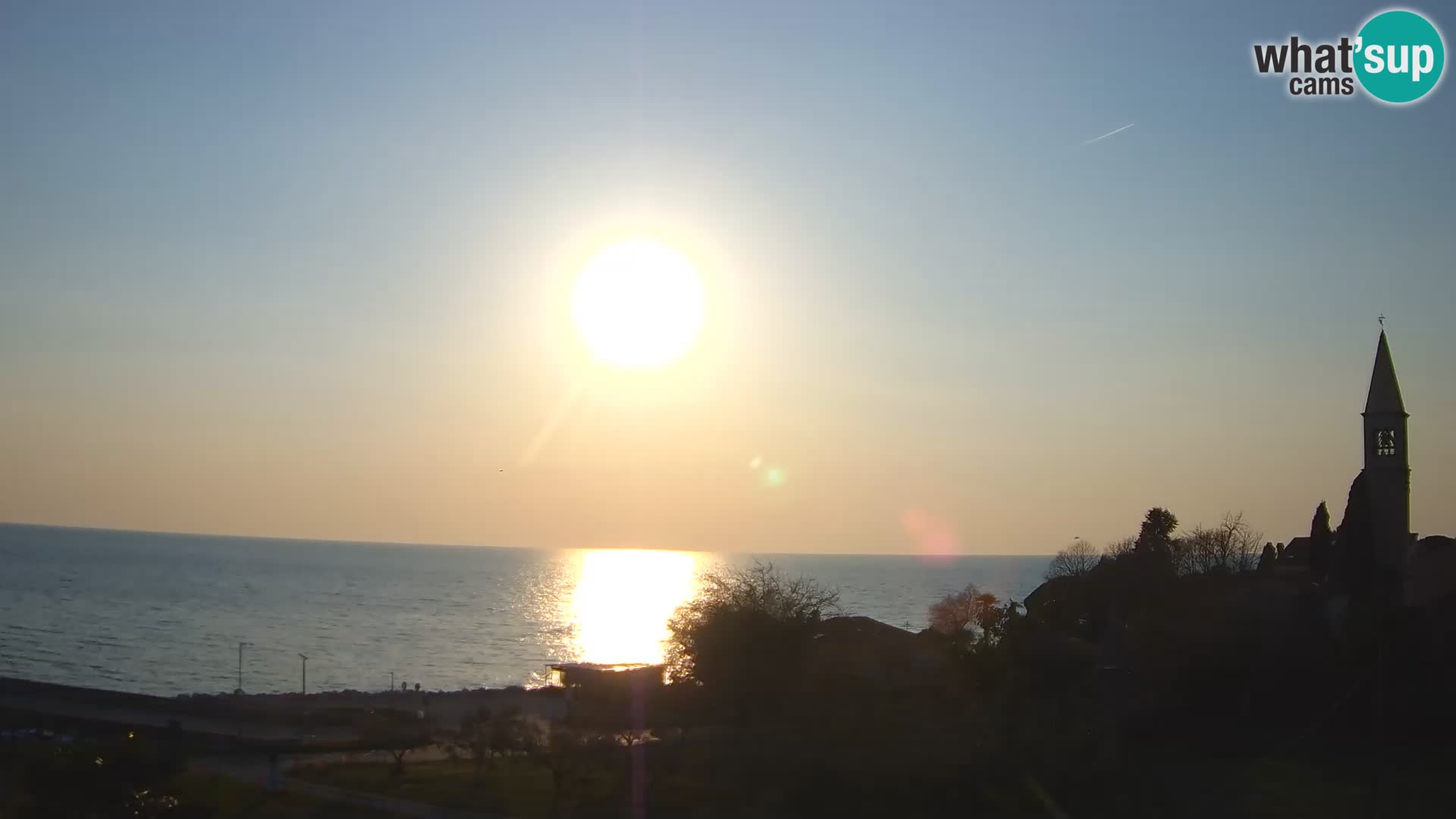 Umag Webcam en direct Lovrečica / San Lorenzo – Istrie – Croatie