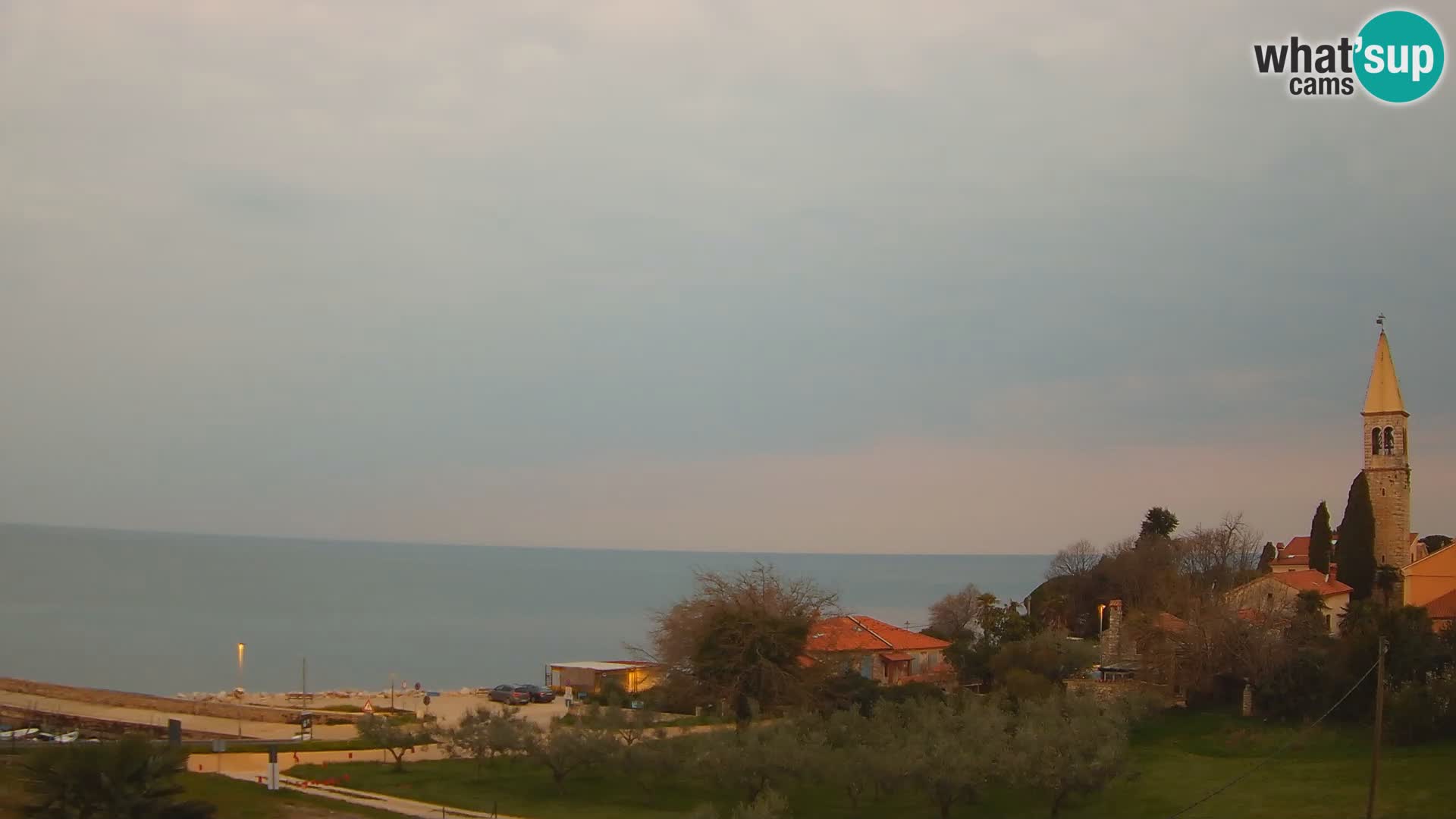 Umag Webcam uživo Lovrečica / San Lorenzo – Istra – Hrvatska