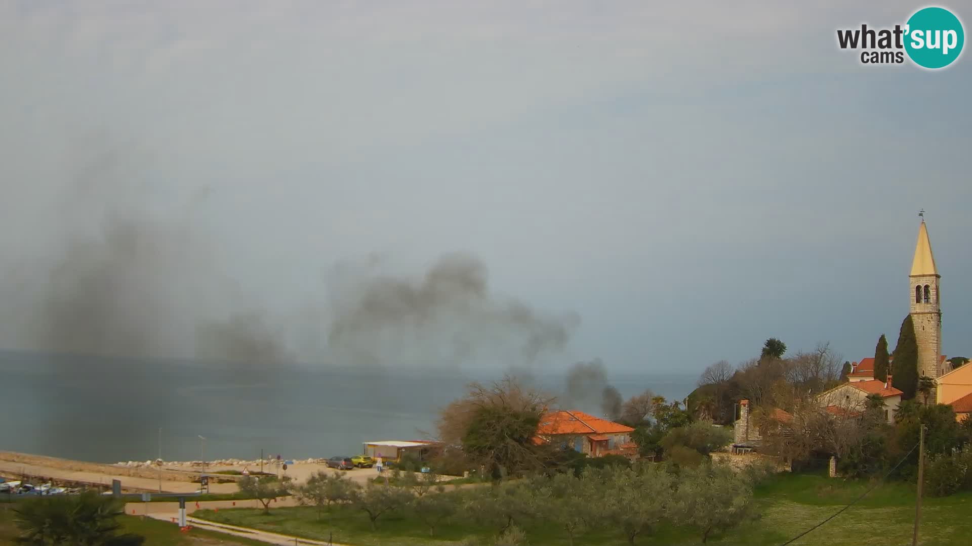 Umag Webcam en direct Lovrečica / San Lorenzo – Istrie – Croatie