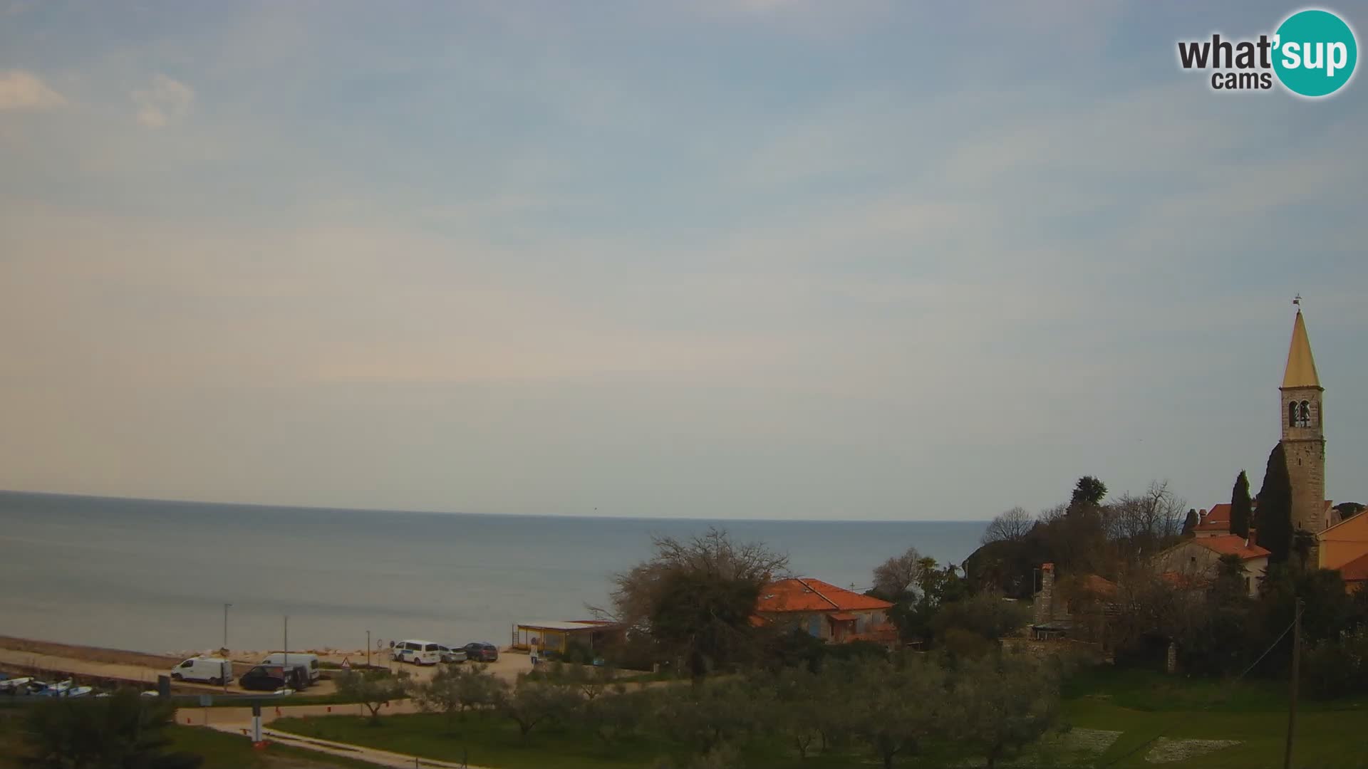 Umag spletna kamera Lovrečica – Istra – Hrvaška