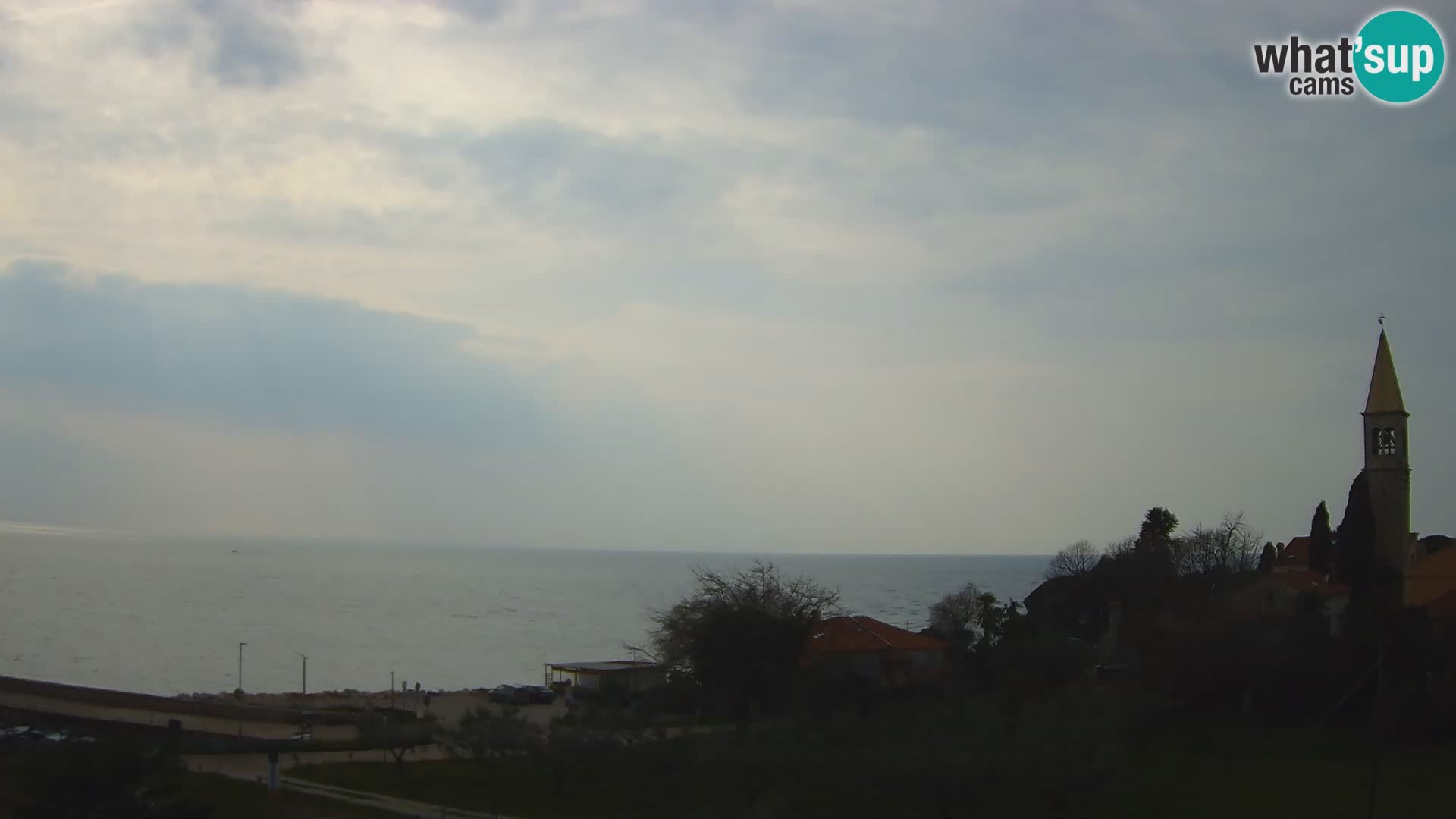 Umag Webcam en direct Lovrečica / San Lorenzo – Istrie – Croatie