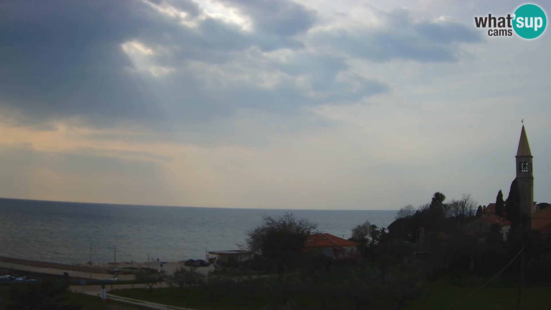 Umag spletna kamera Lovrečica – Istra – Hrvaška