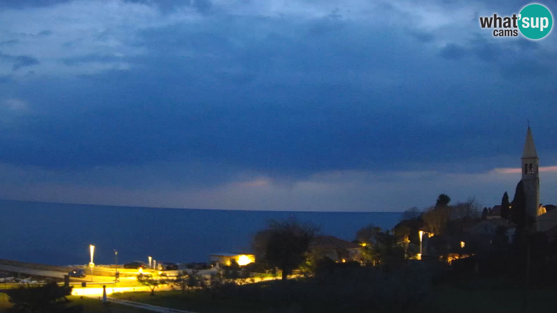 Umag Webcam uživo Lovrečica / San Lorenzo – Istra – Hrvatska