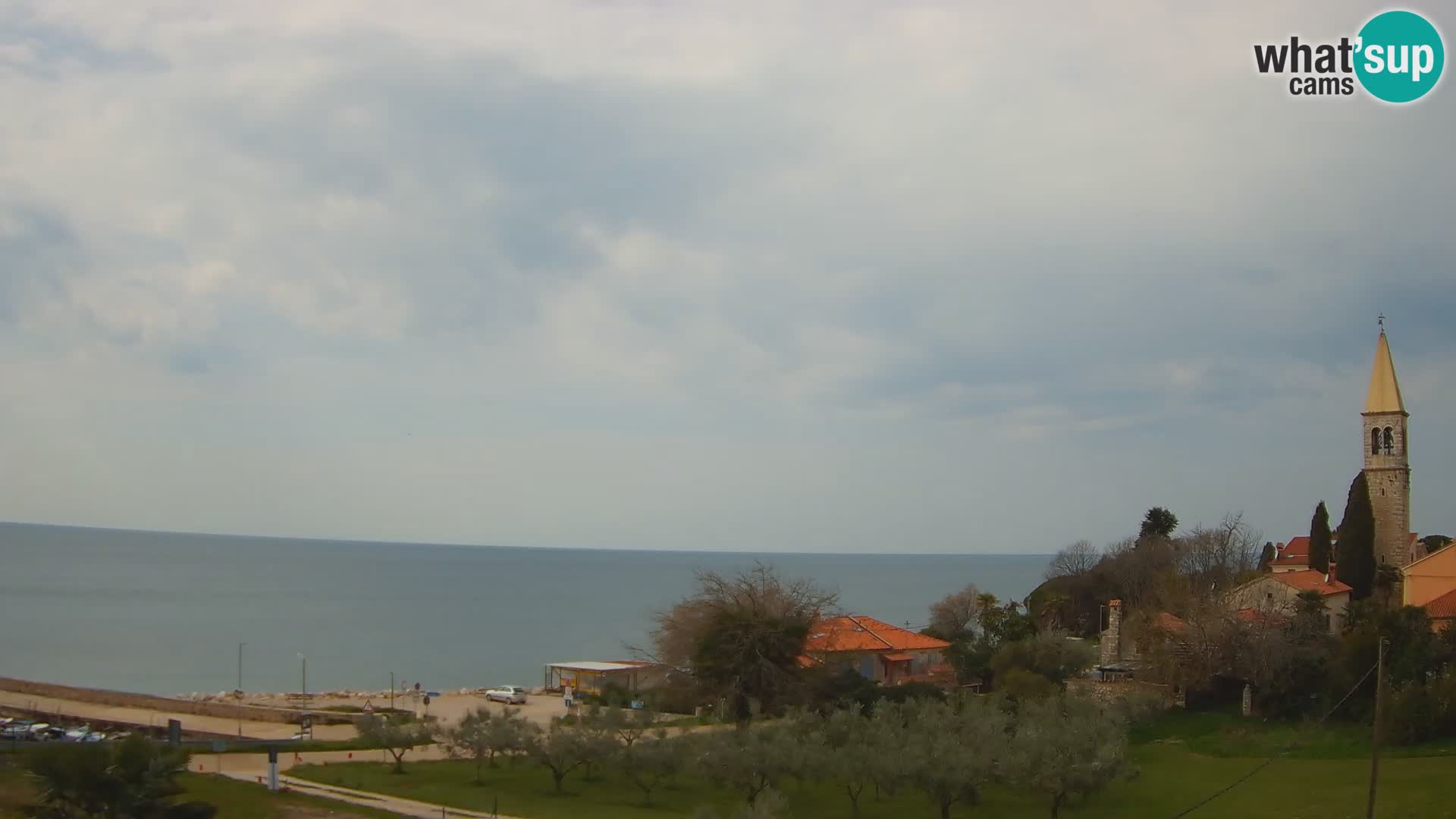 Umag Webcam uživo Lovrečica / San Lorenzo – Istra – Hrvatska