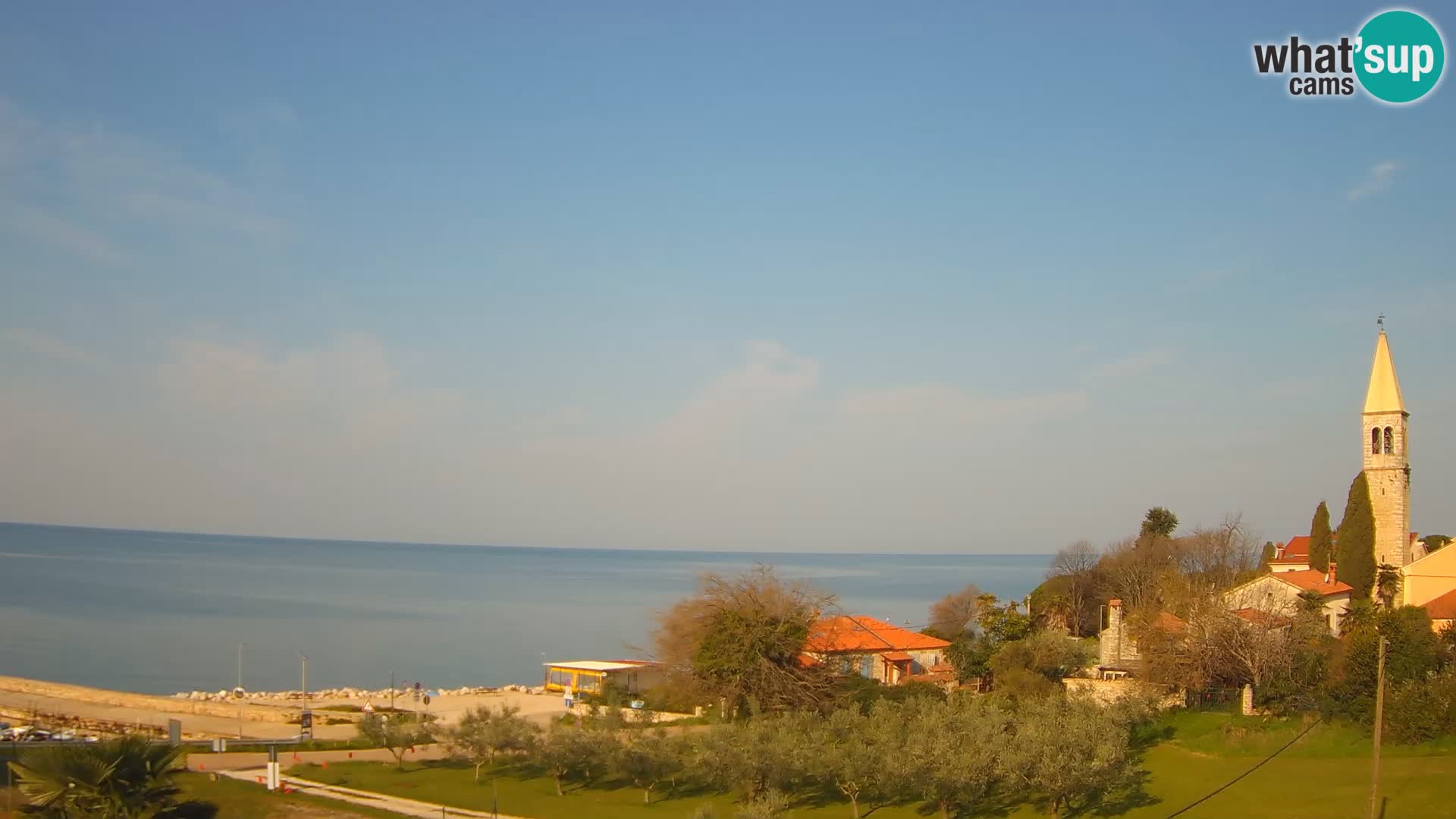 Umag Live Webcam Lovrečica / San Lorenzo – Istrien – Kroatien