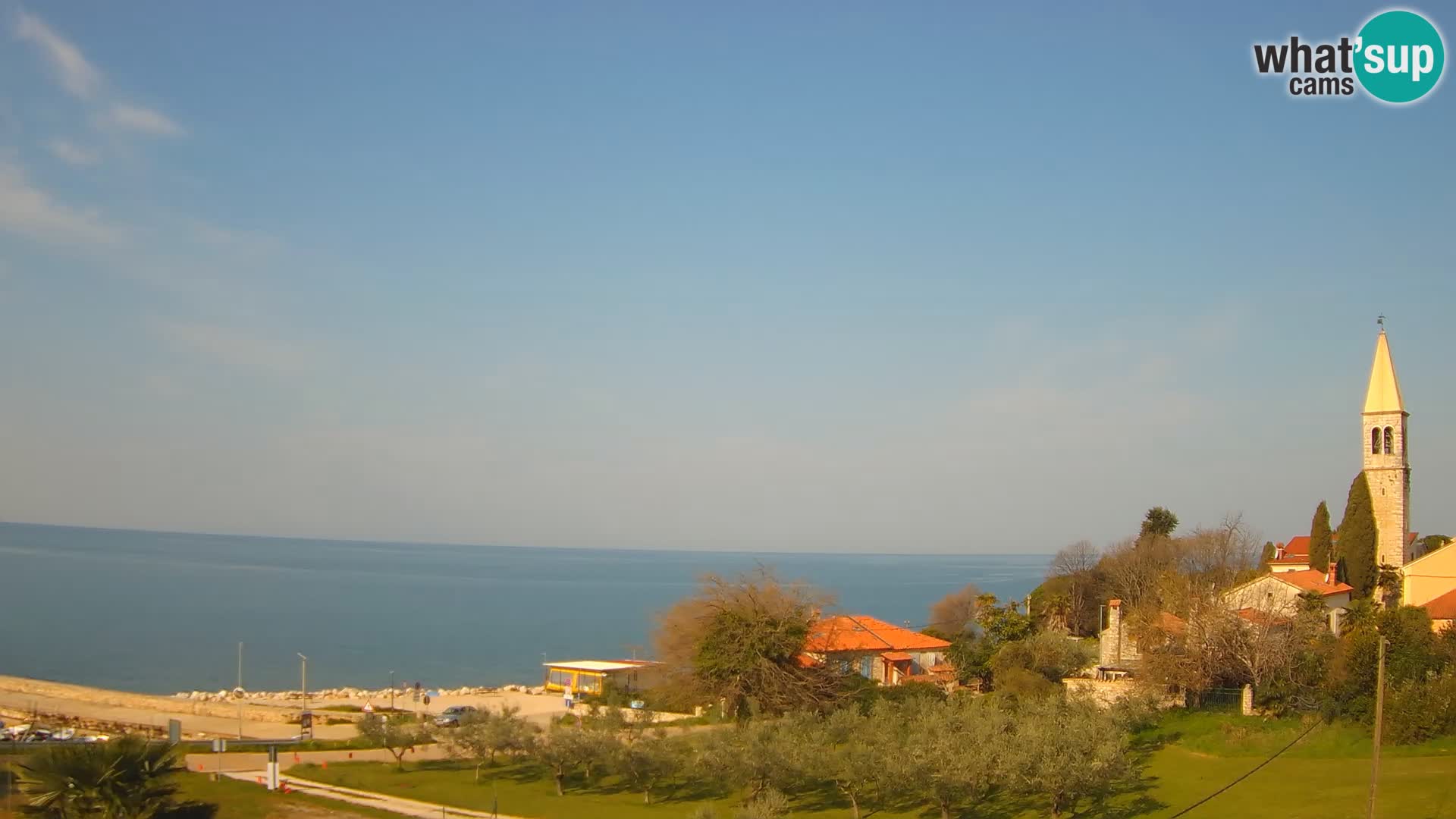 Umag Cámara web en vivo Lovrečica / San Lorenzo – Istria – Croacia