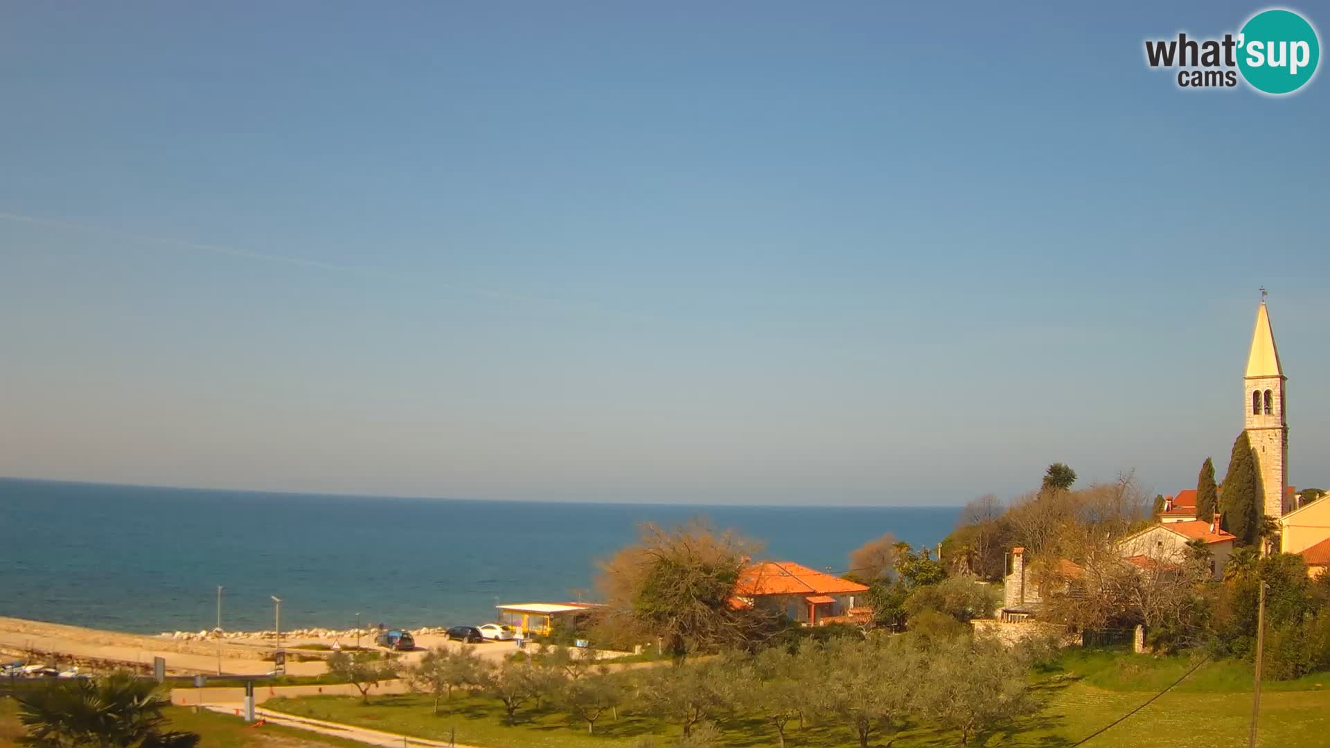 Umag Cámara web en vivo Lovrečica / San Lorenzo – Istria – Croacia