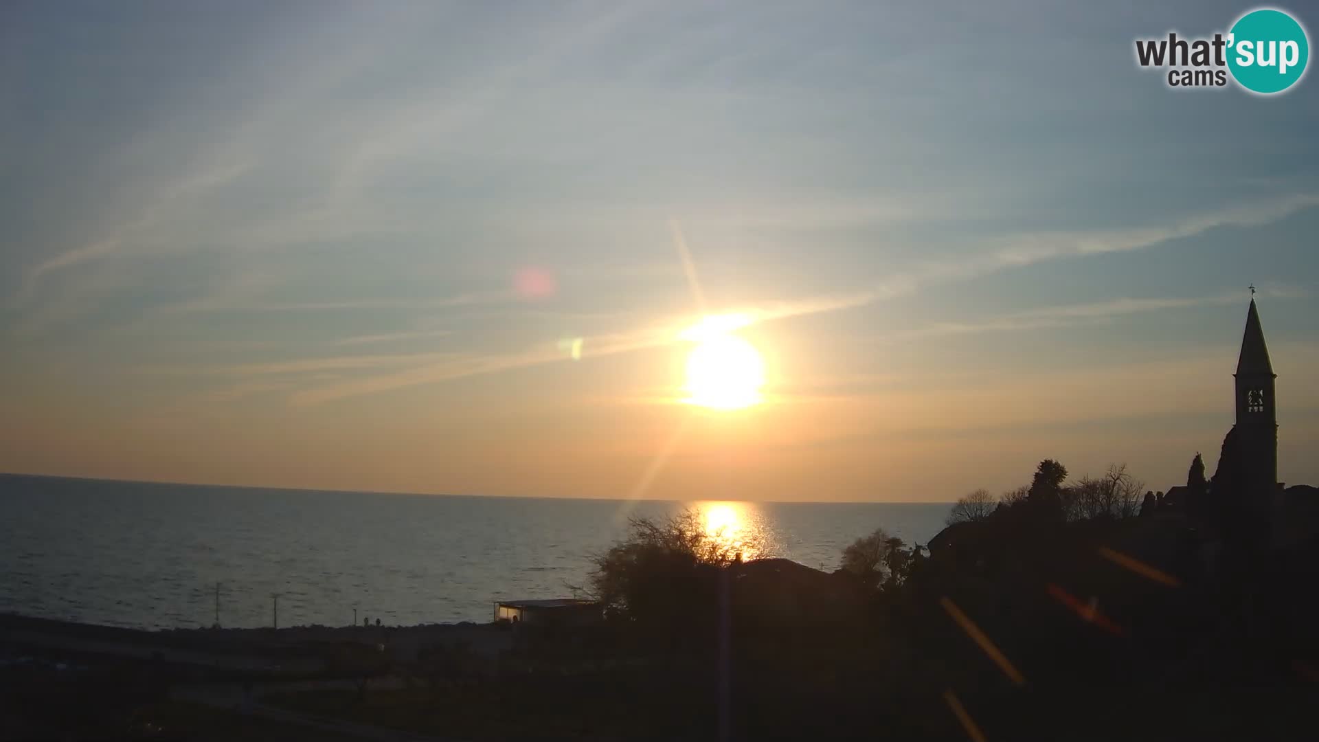 Umag spletna kamera Lovrečica – Istra – Hrvaška