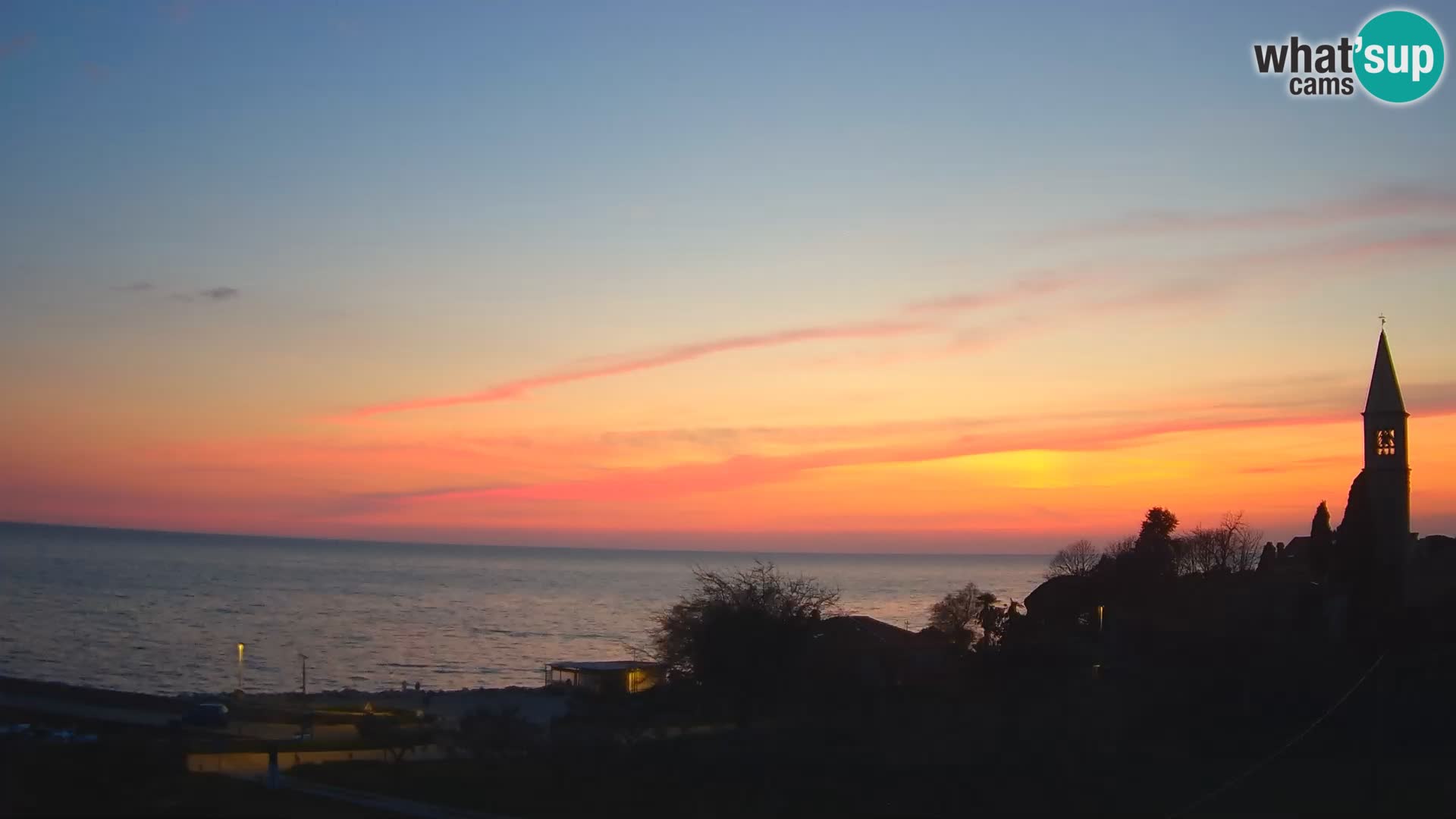 Umag Webcam en direct Lovrečica / San Lorenzo – Istrie – Croatie