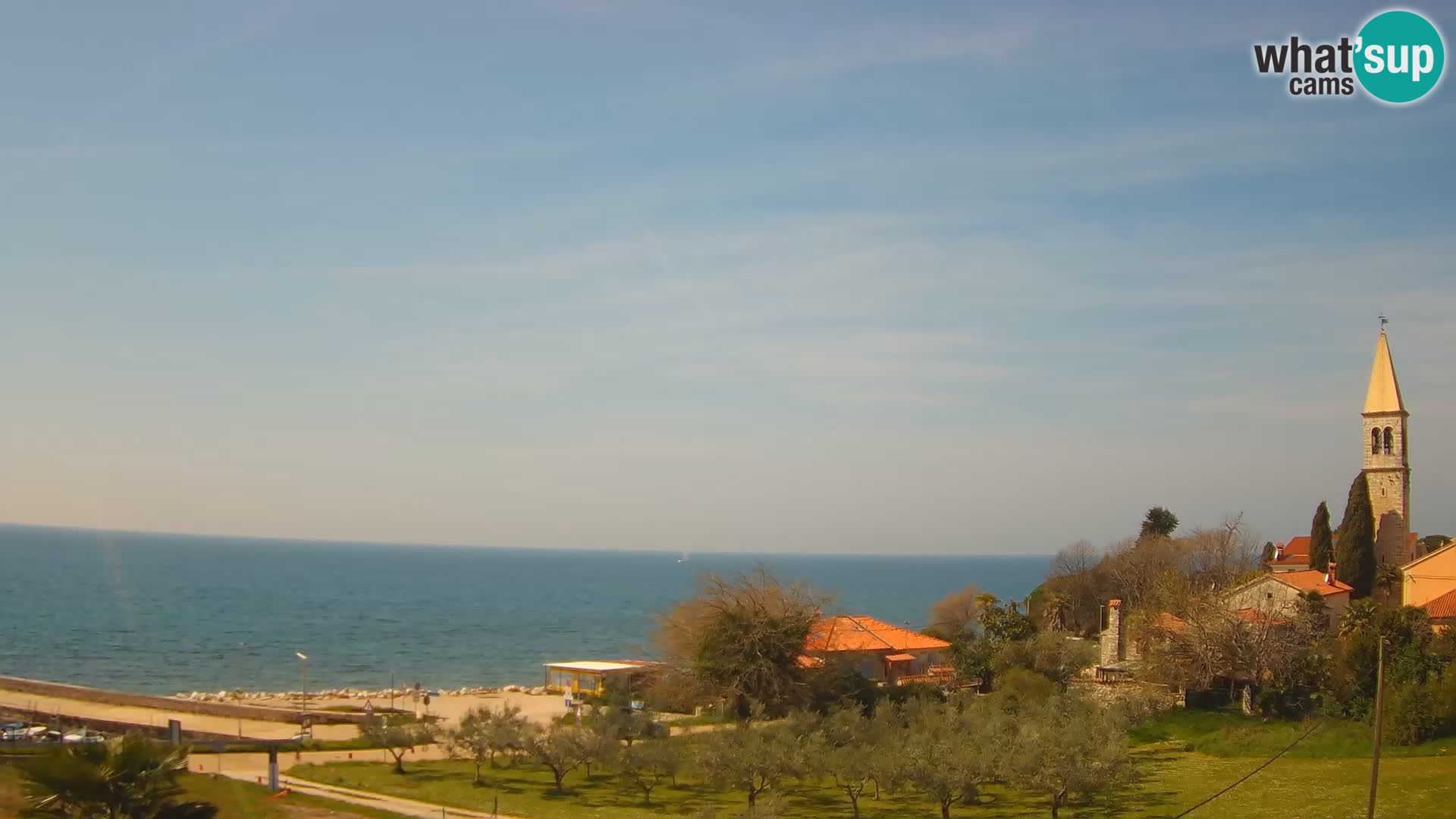 Umago Live webcam Lovrečica / San Lorenzo – Istria – Croazia