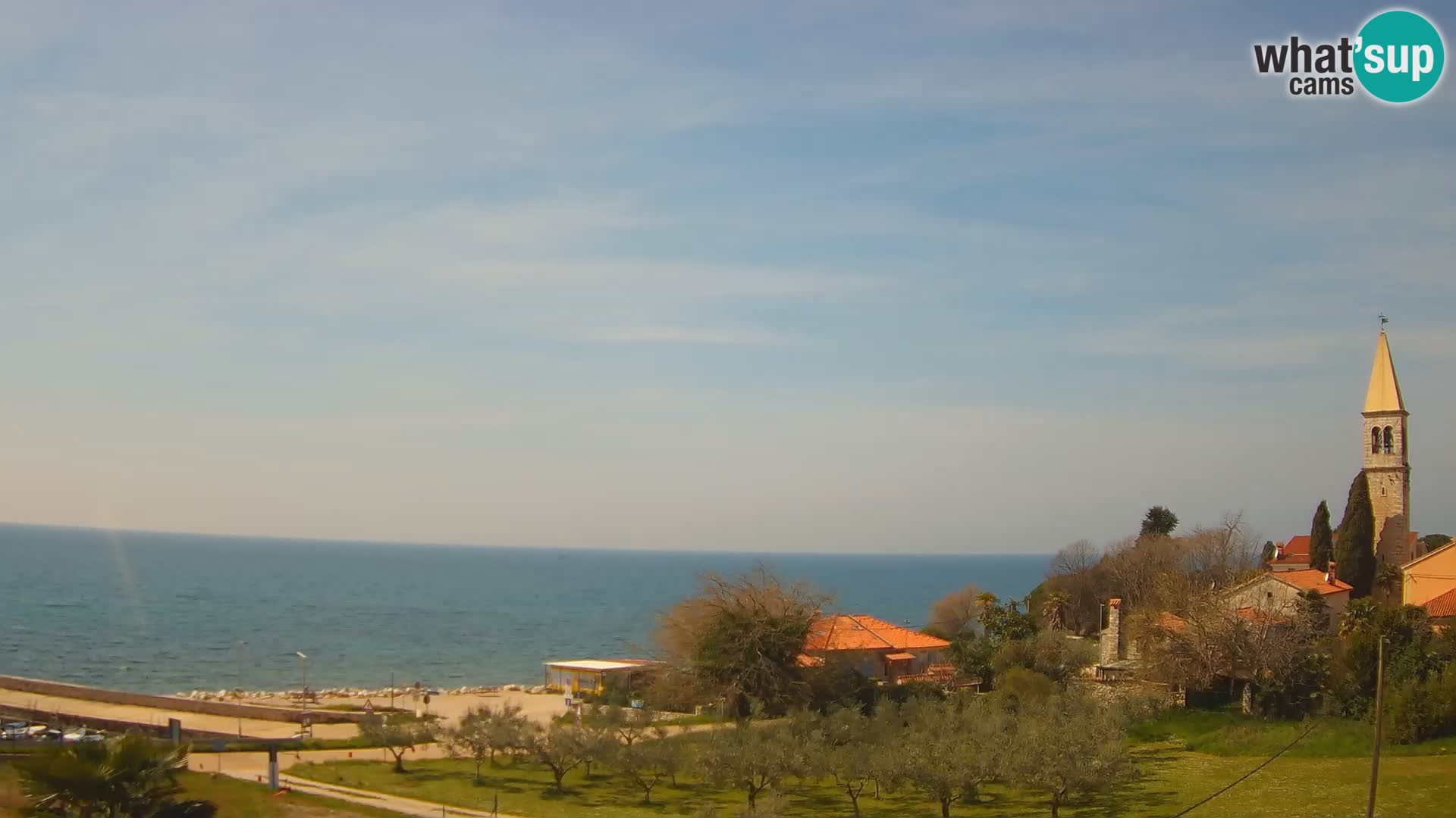 Umag Cámara web en vivo Lovrečica / San Lorenzo – Istria – Croacia