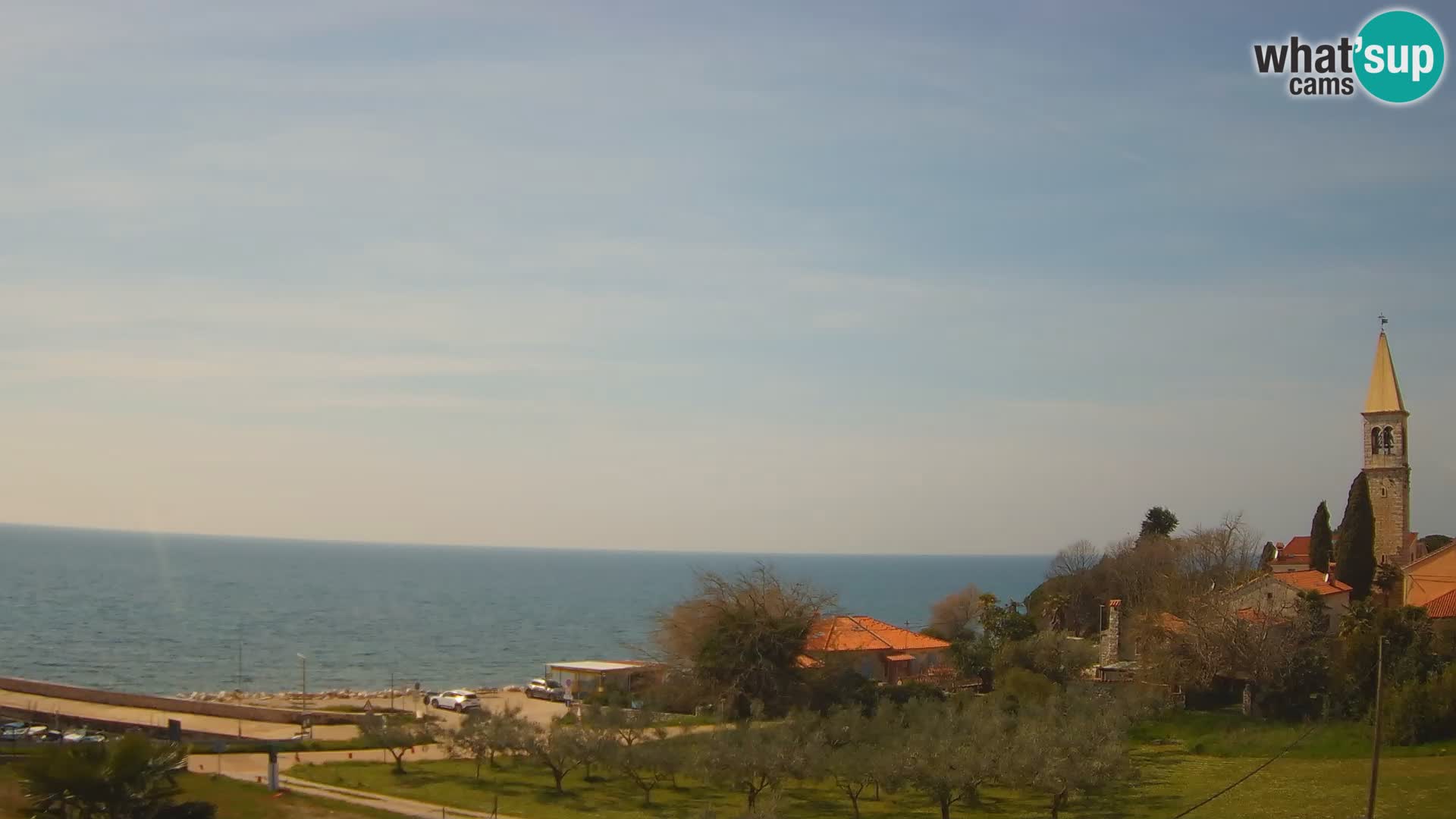 Umag spletna kamera Lovrečica – Istra – Hrvaška