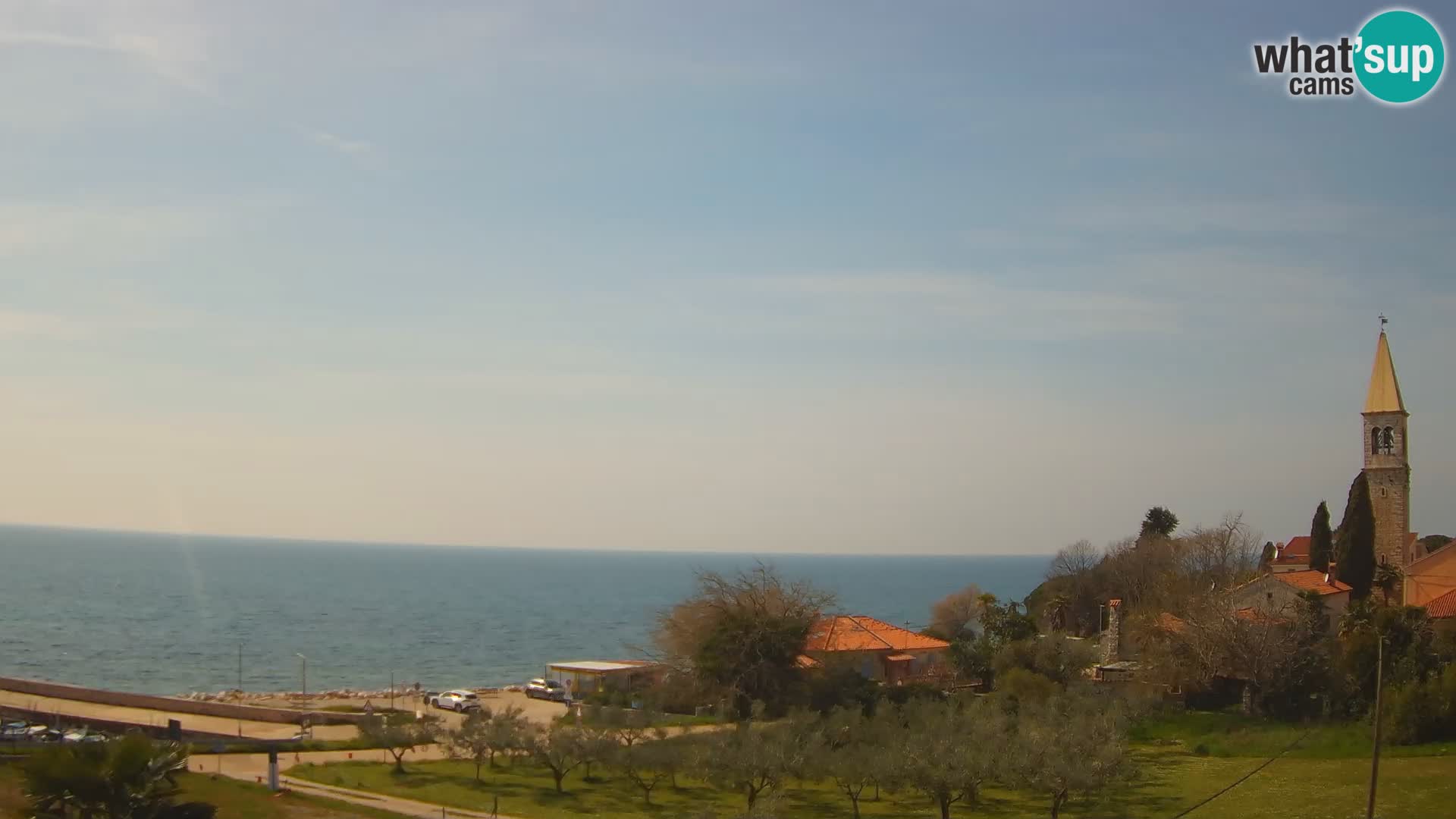 Umag spletna kamera Lovrečica – Istra – Hrvaška