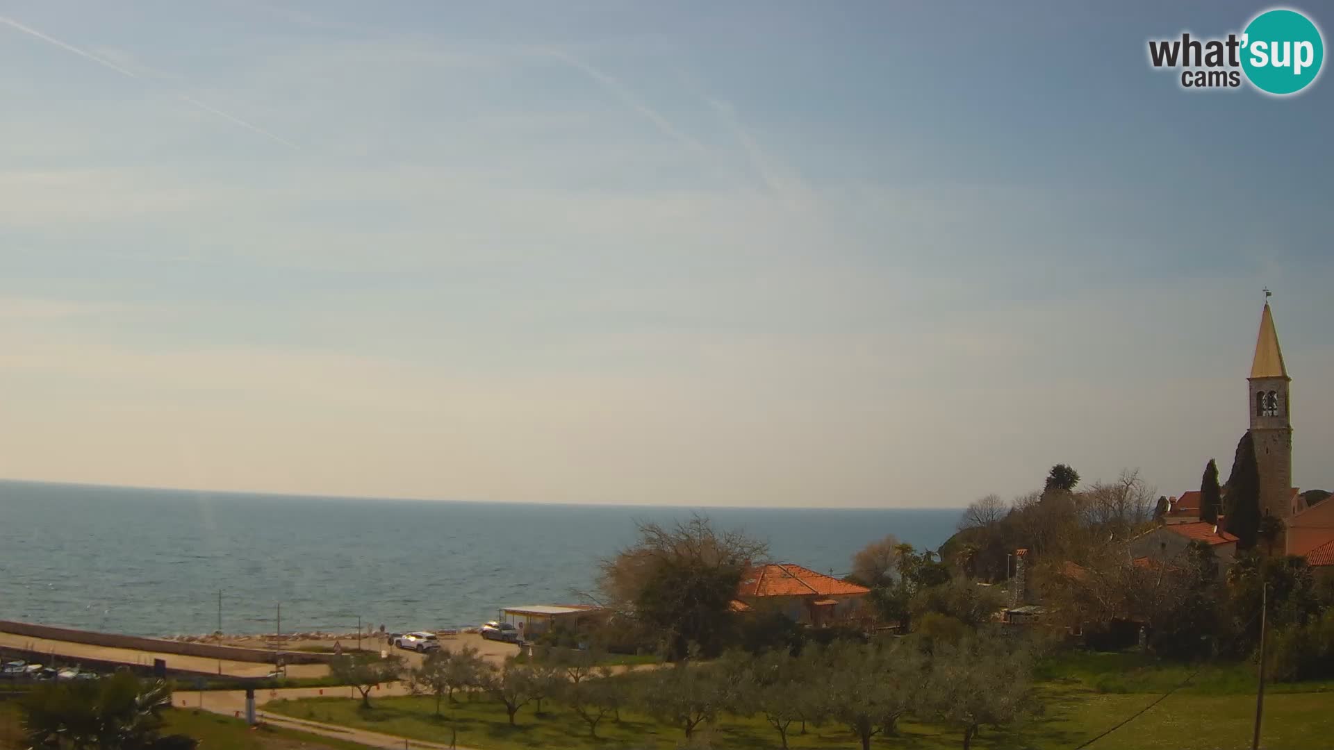 Umag Webcam uživo Lovrečica / San Lorenzo – Istra – Hrvatska