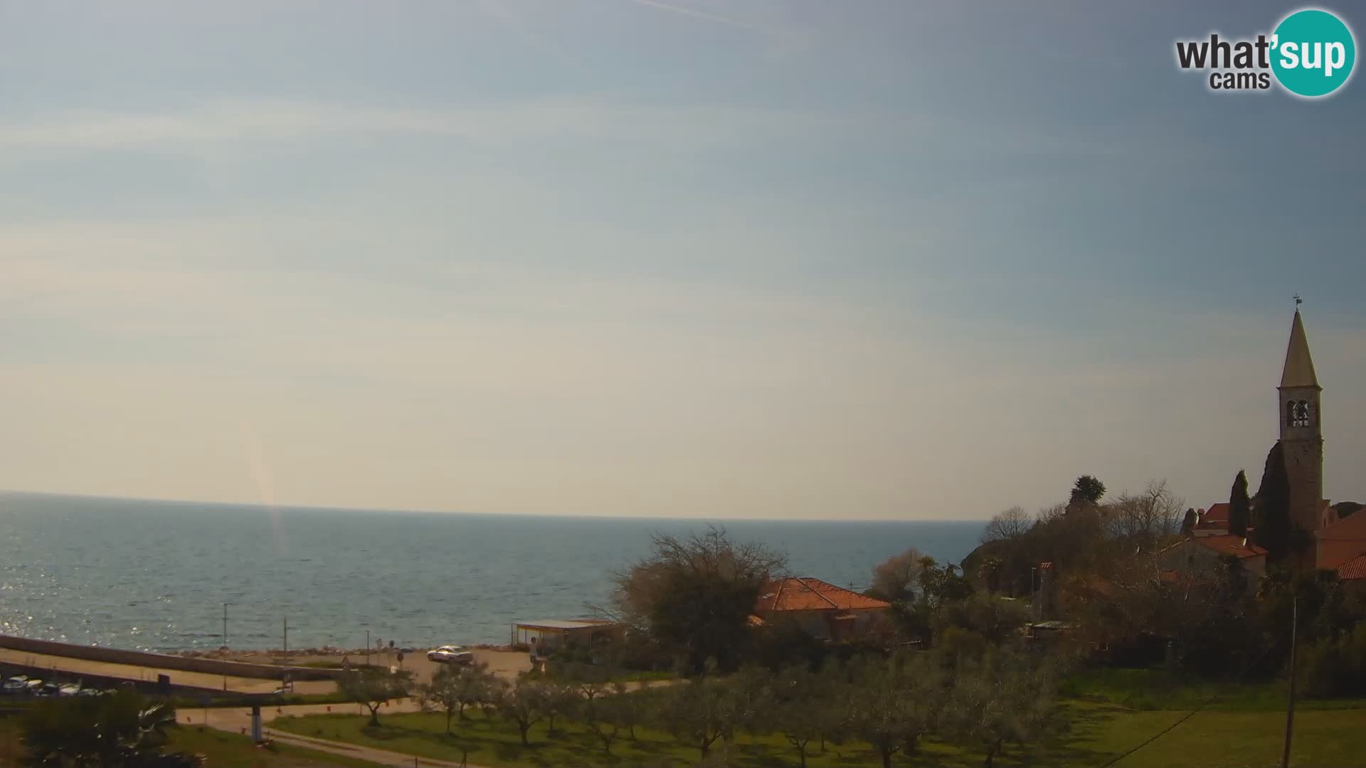 Umag Webcam uživo Lovrečica / San Lorenzo – Istra – Hrvatska