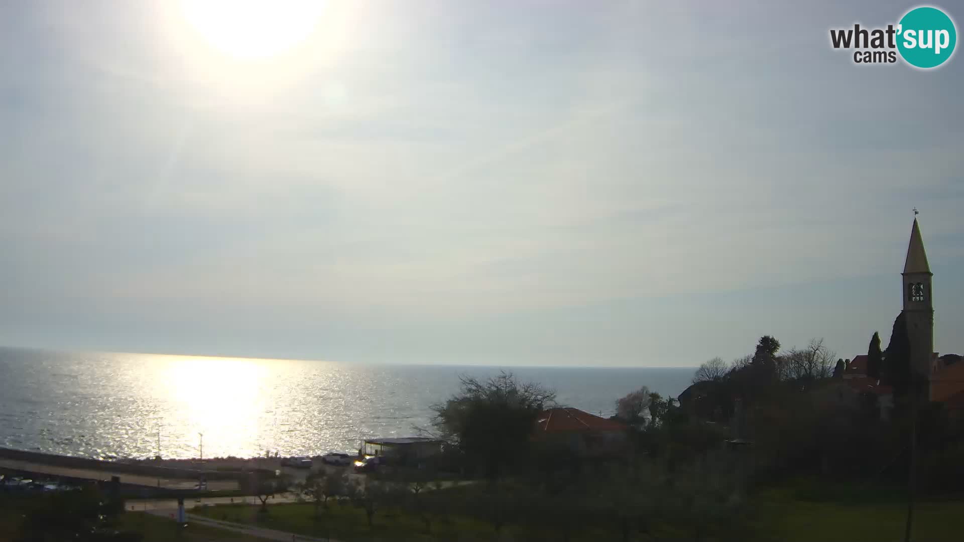 Umag Webcam uživo Lovrečica / San Lorenzo – Istra – Hrvatska