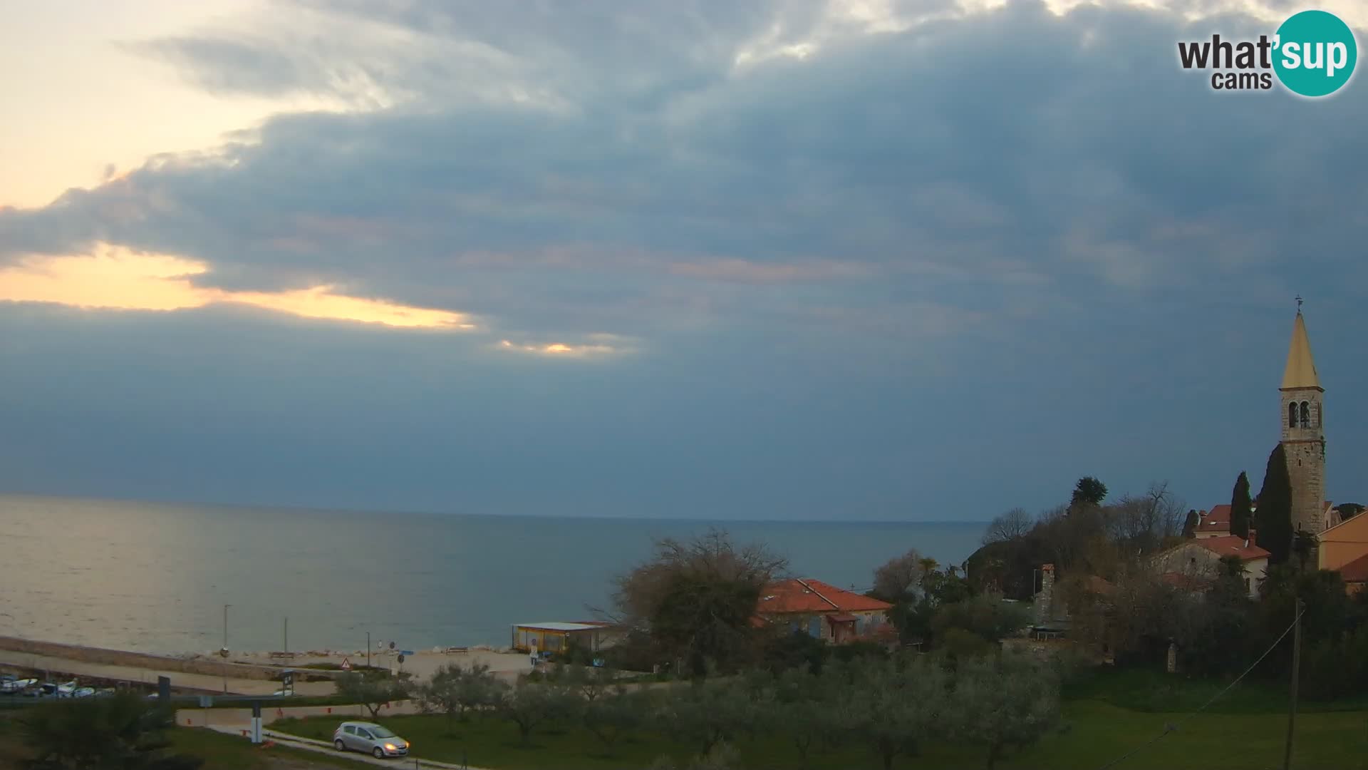 Umag Webcam uživo Lovrečica / San Lorenzo – Istra – Hrvatska