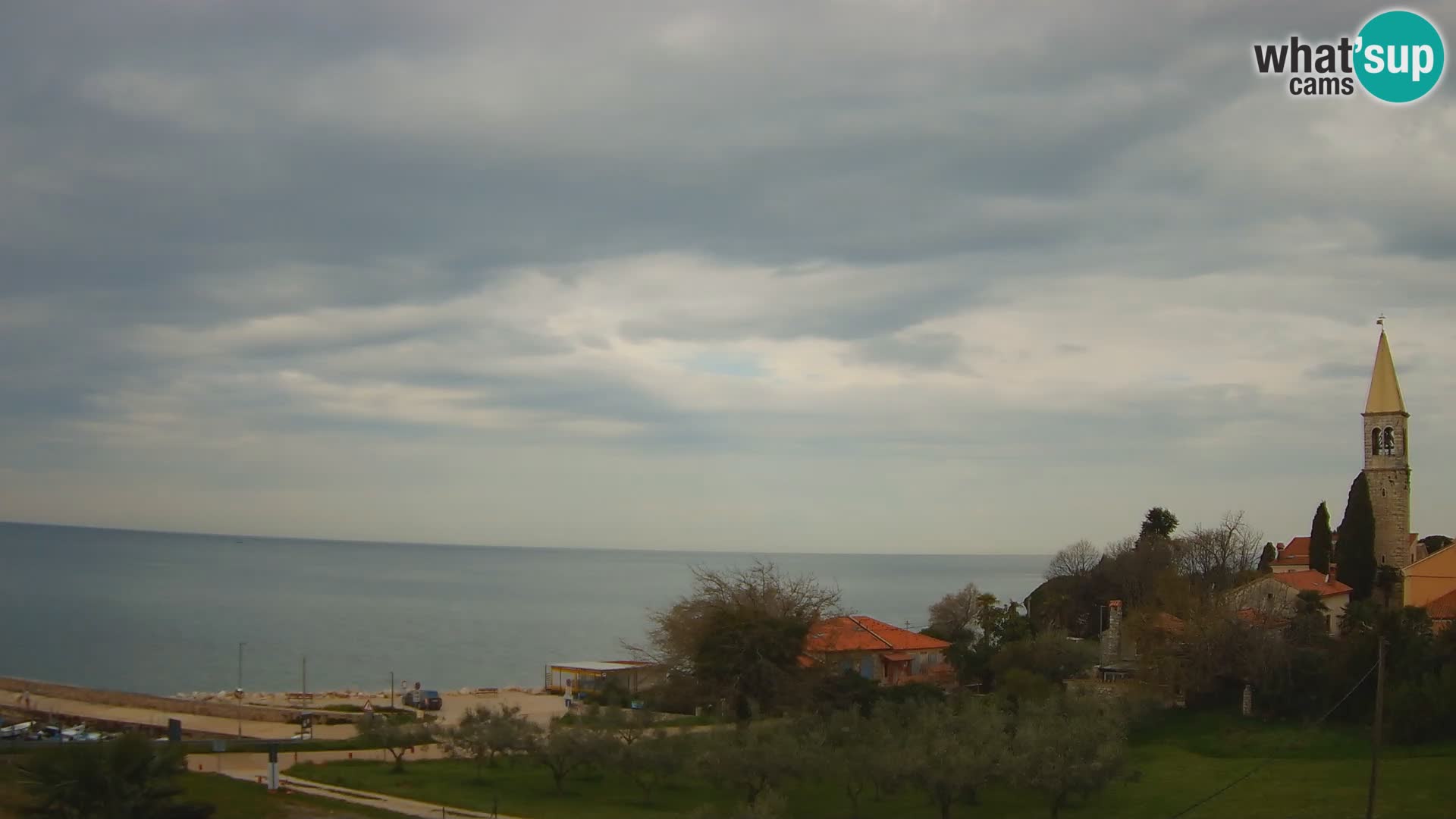 Umag Webcam en direct Lovrečica / San Lorenzo – Istrie – Croatie