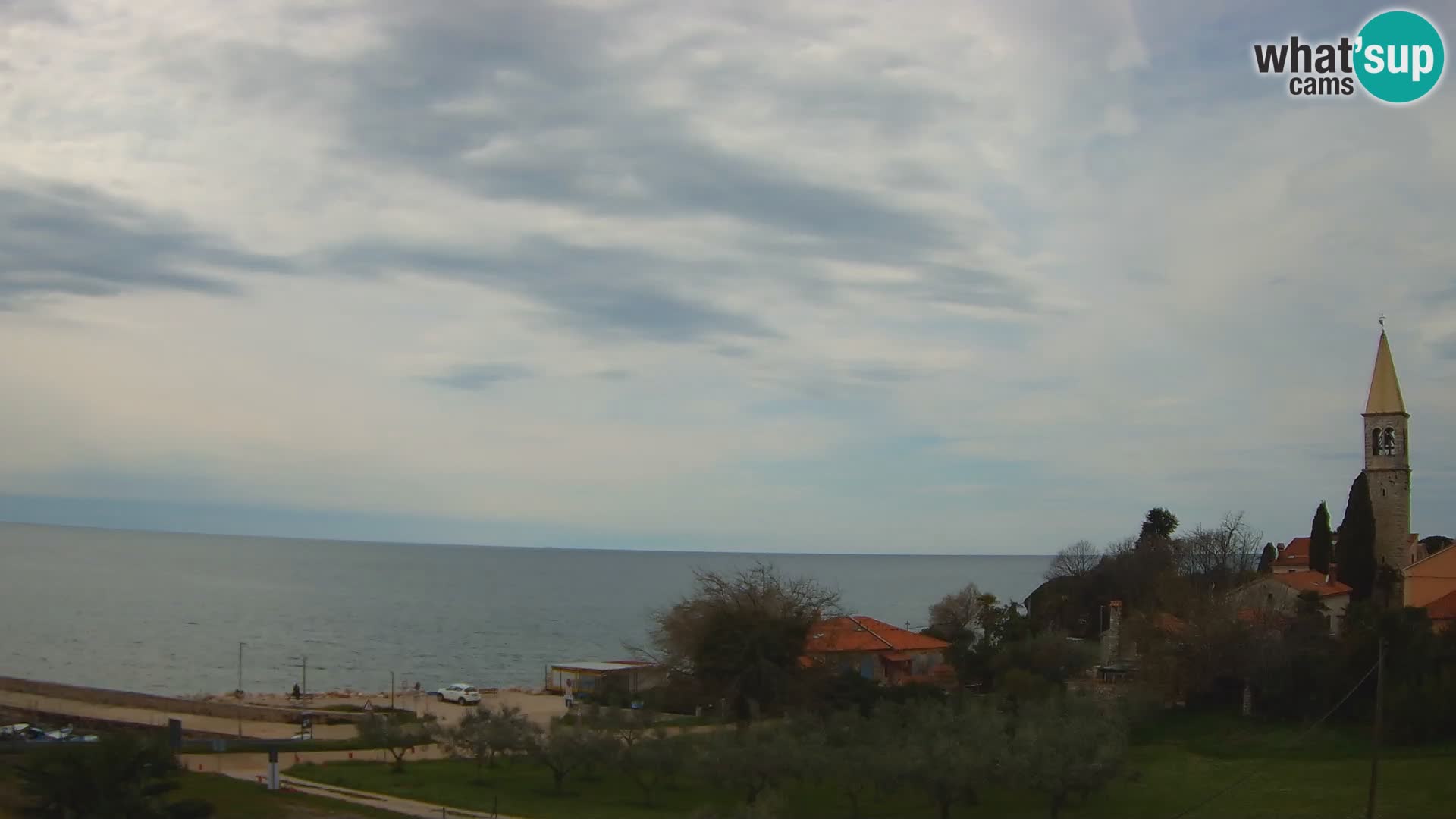 Umag Webcam en direct Lovrečica / San Lorenzo – Istrie – Croatie