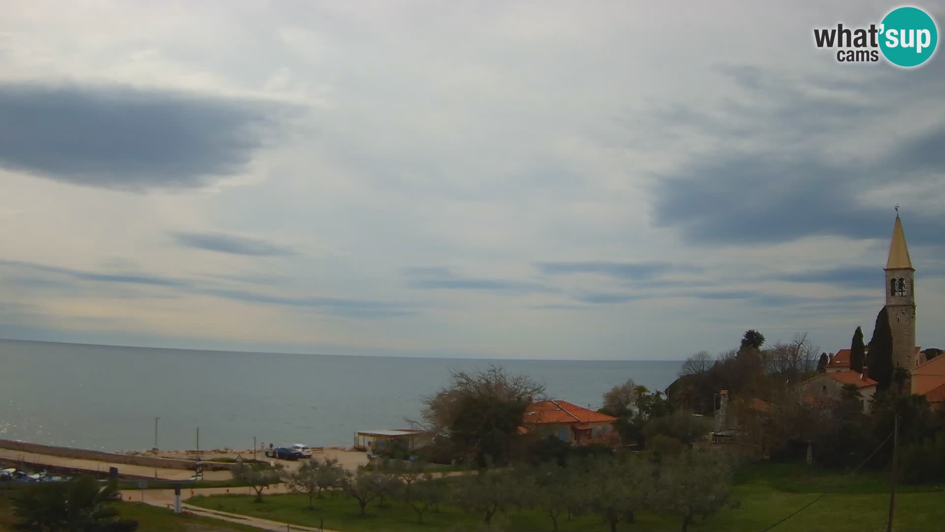 Umag Webcam en direct Lovrečica / San Lorenzo – Istrie – Croatie