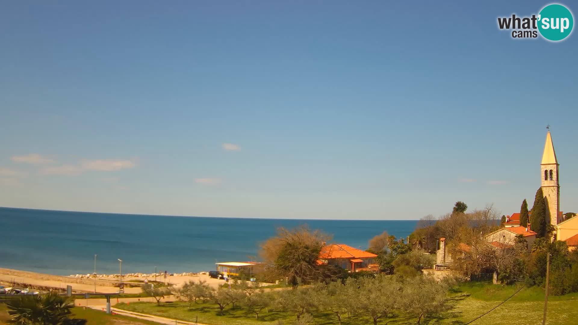 Umag Cámara web en vivo Lovrečica / San Lorenzo – Istria – Croacia