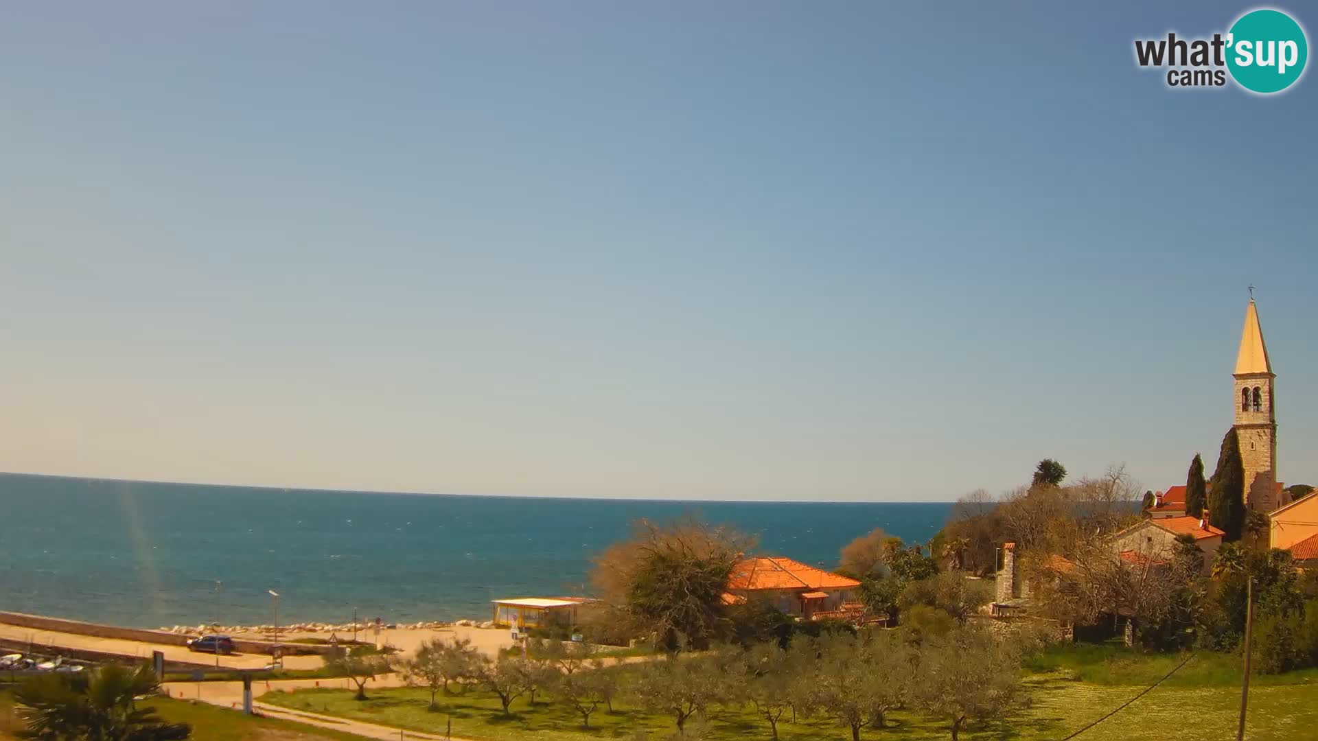 Umag Cámara web en vivo Lovrečica / San Lorenzo – Istria – Croacia