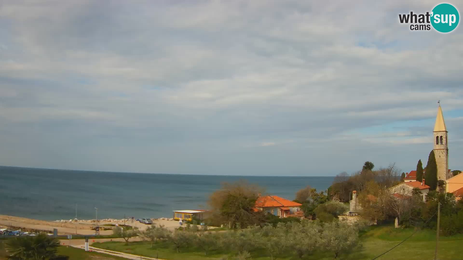 Umag spletna kamera Lovrečica – Istra – Hrvaška