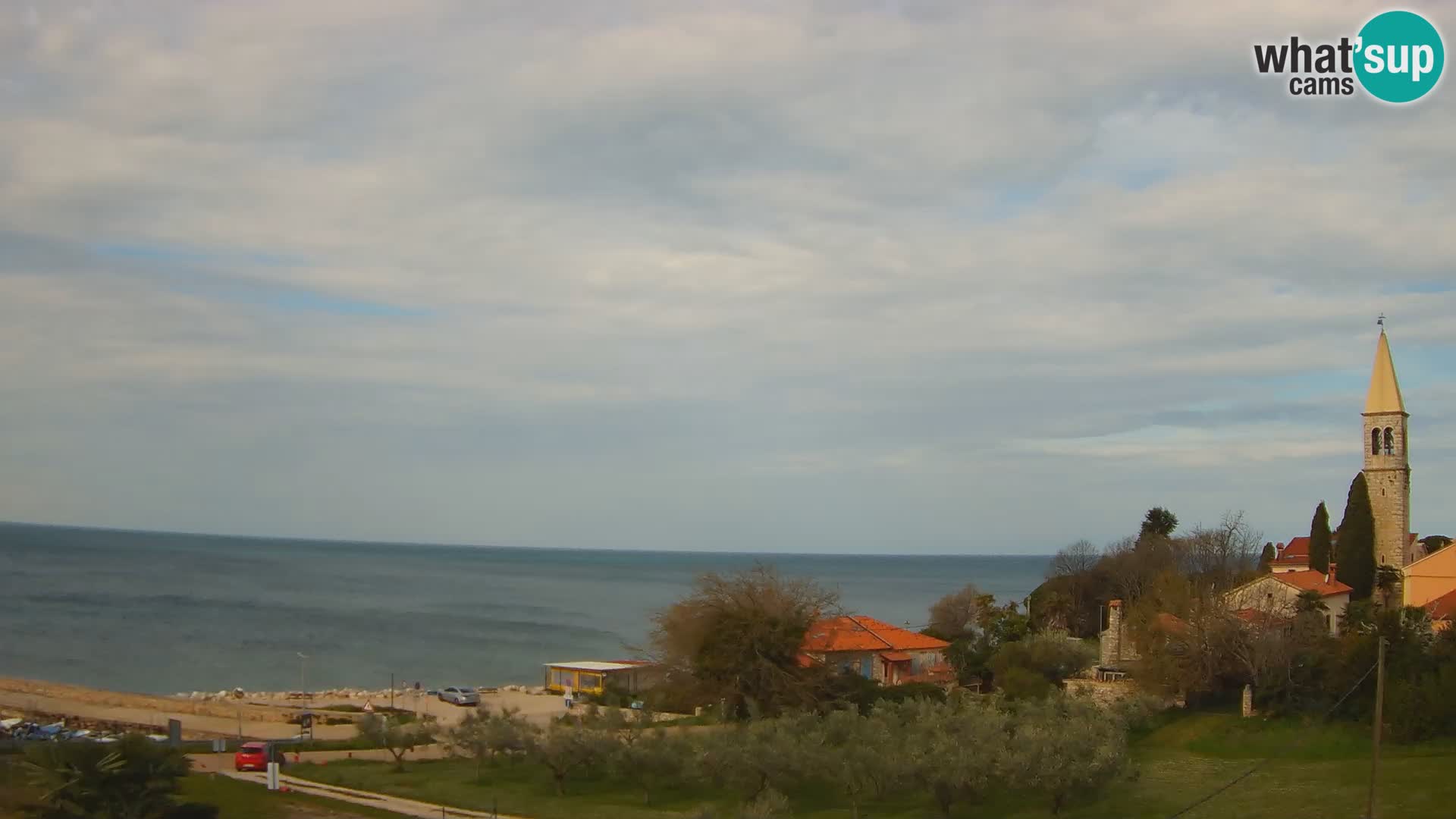 Umag Webcam uživo Lovrečica / San Lorenzo – Istra – Hrvatska