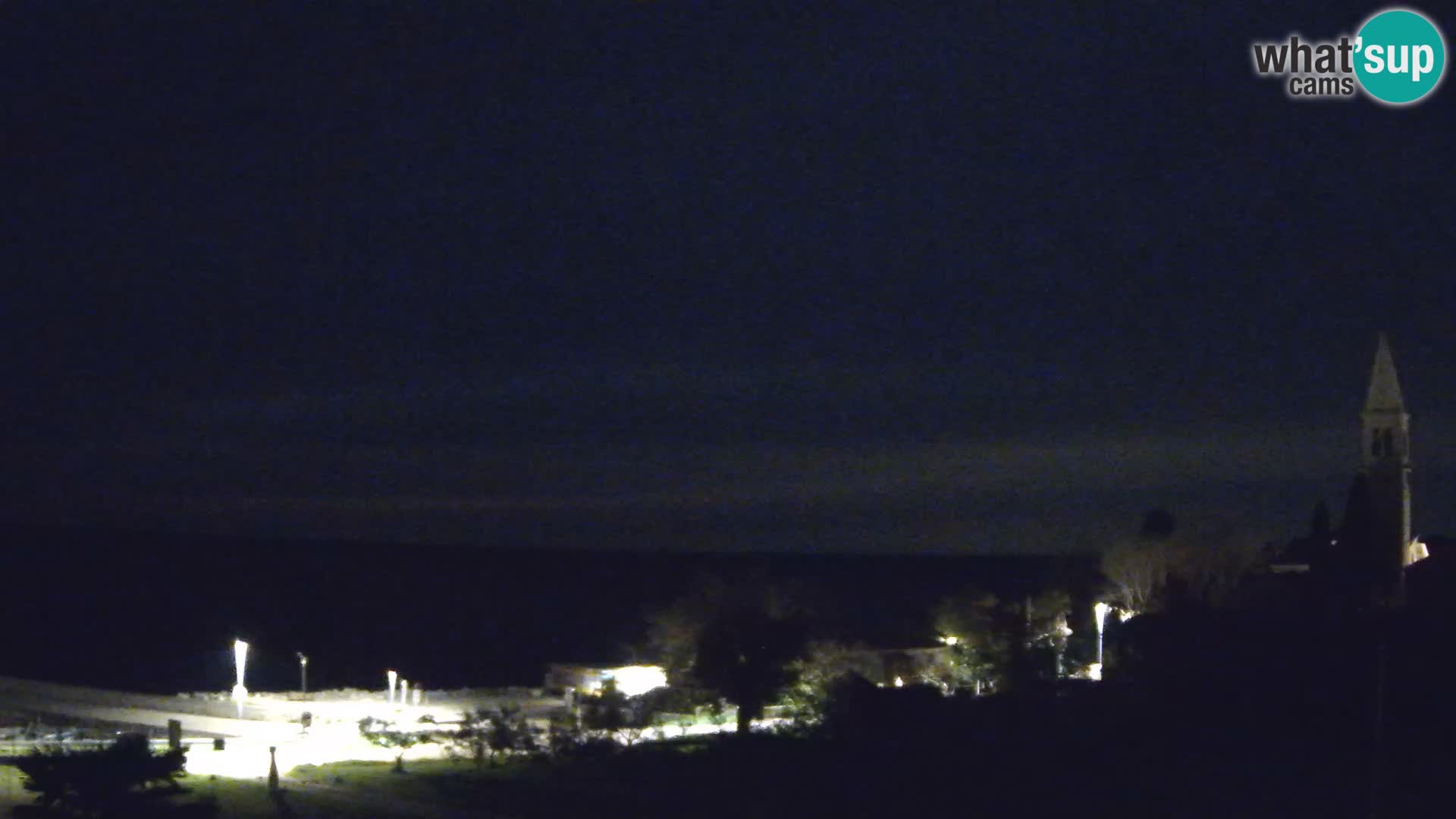 Umag Webcam en direct Lovrečica / San Lorenzo – Istrie – Croatie