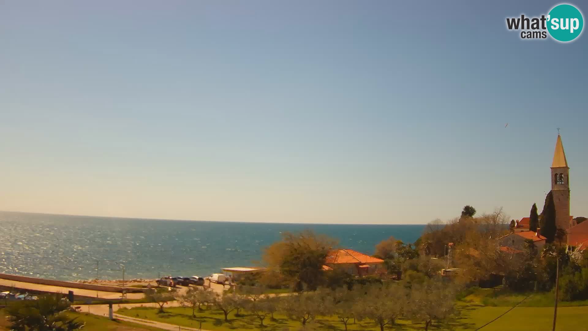 Umago Live webcam Lovrečica / San Lorenzo – Istria – Croazia
