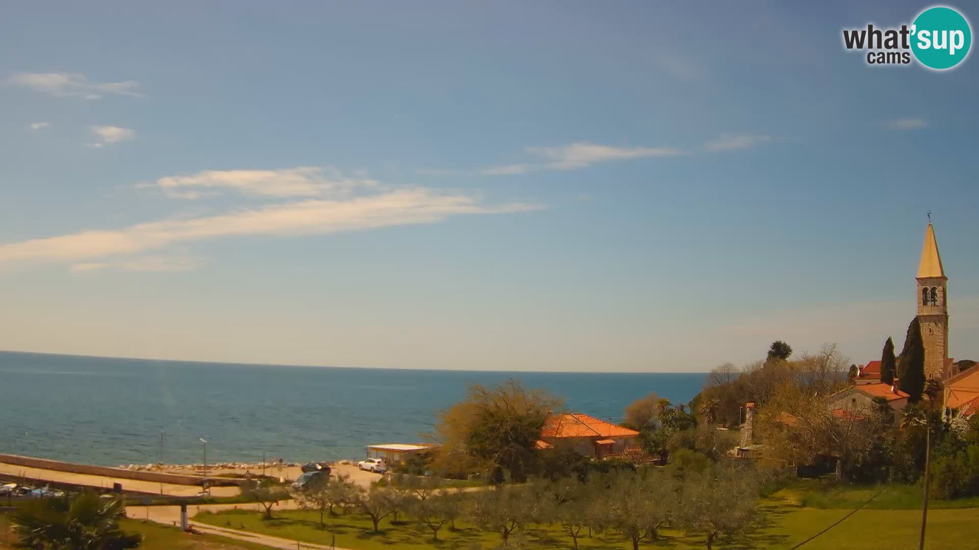 Umago Live webcam Lovrečica / San Lorenzo – Istria – Croazia