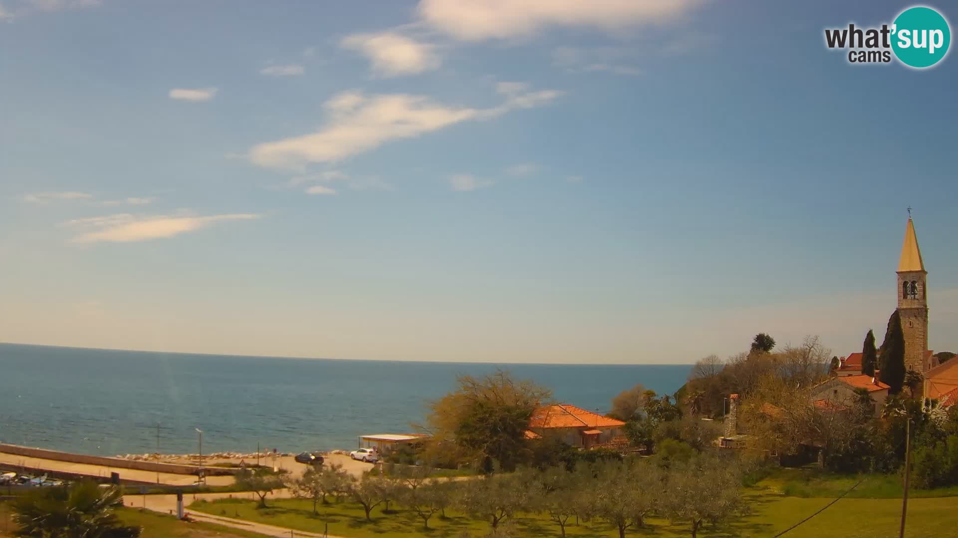 Umag Cámara web en vivo Lovrečica / San Lorenzo – Istria – Croacia