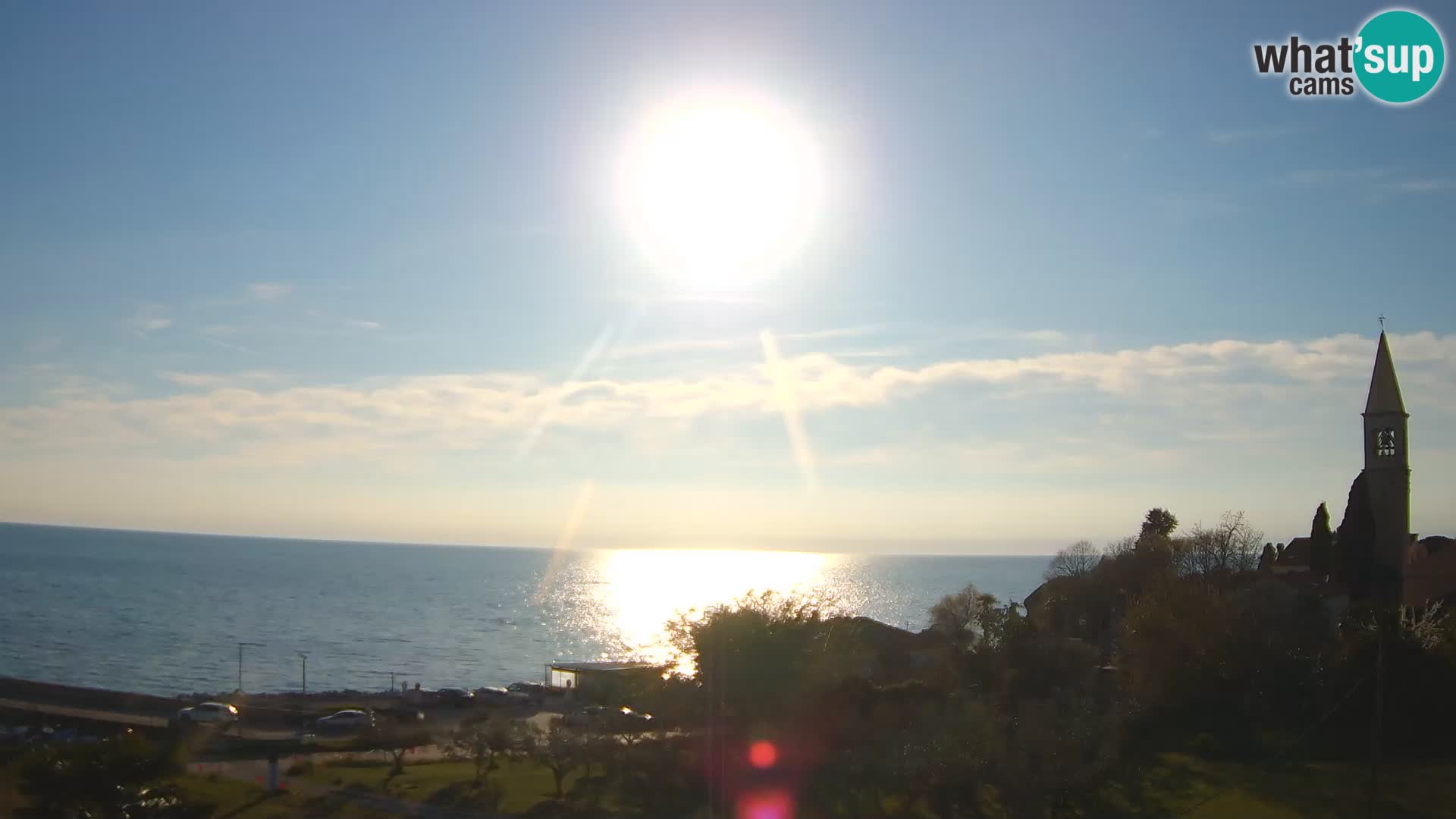 Umag Webcam uživo Lovrečica / San Lorenzo – Istra – Hrvatska