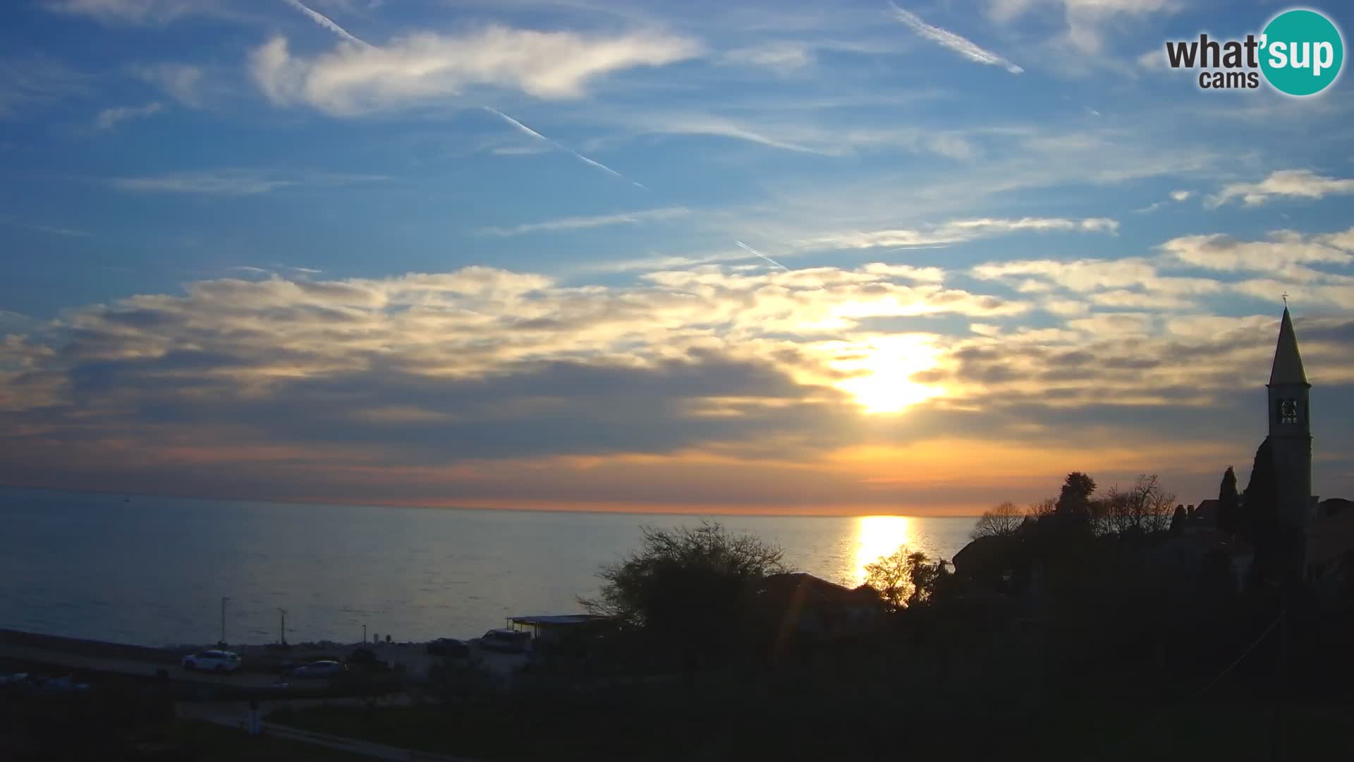 Umag Webcam en direct Lovrečica / San Lorenzo – Istrie – Croatie