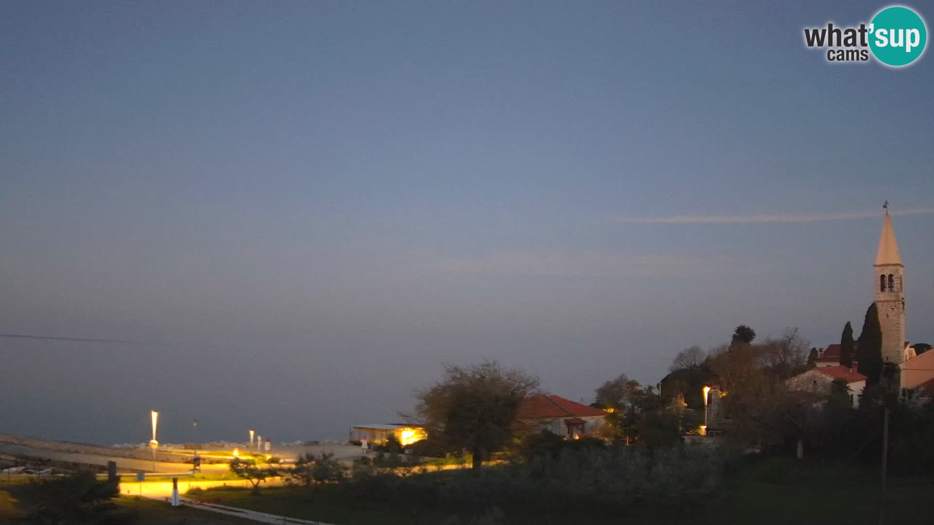 Umag Webcam en direct Lovrečica / San Lorenzo – Istrie – Croatie