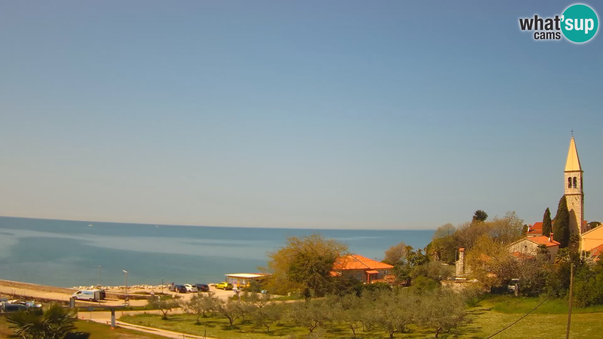 Umag Cámara web en vivo Lovrečica / San Lorenzo – Istria – Croacia