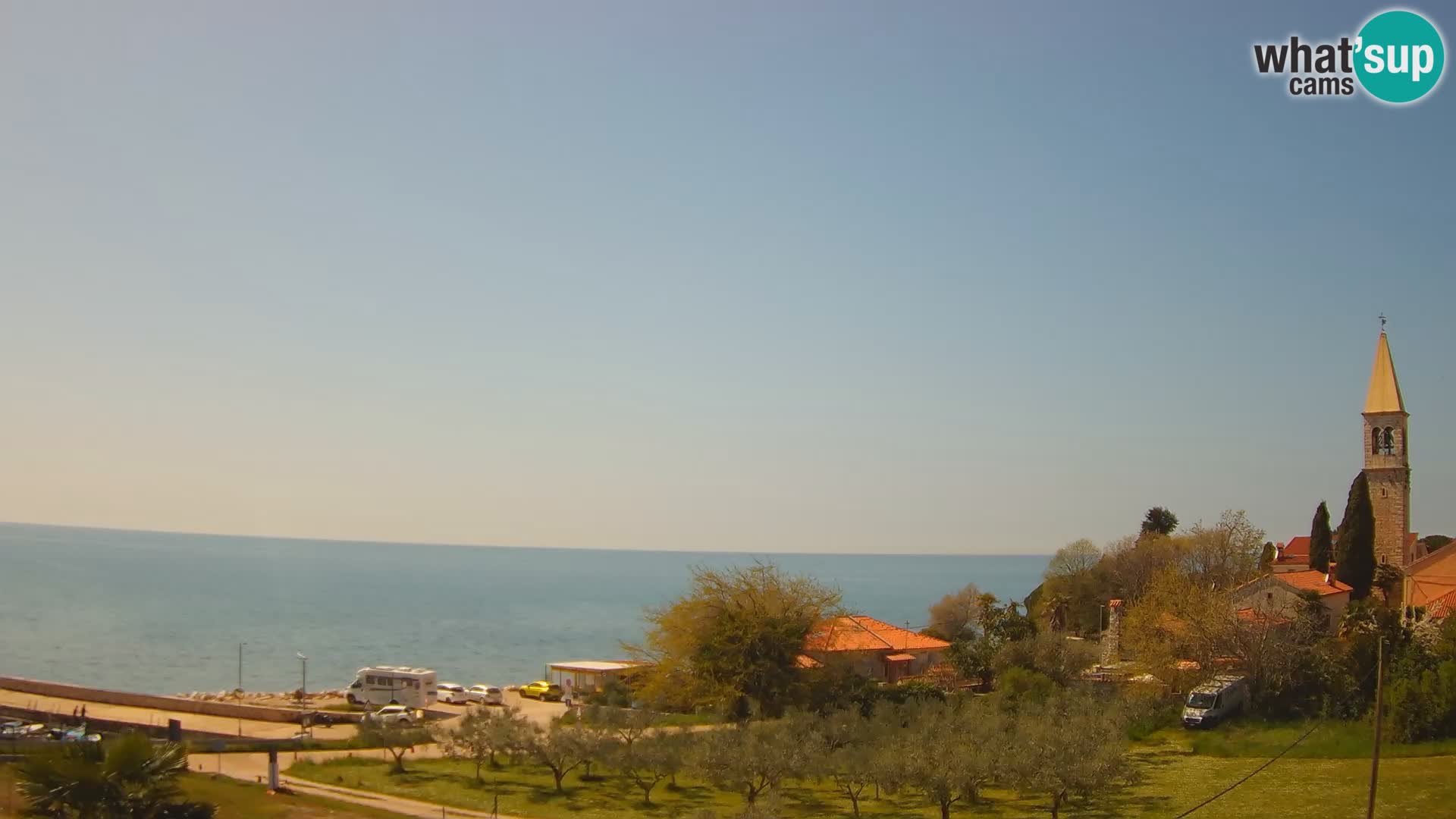 Umag Cámara web en vivo Lovrečica / San Lorenzo – Istria – Croacia