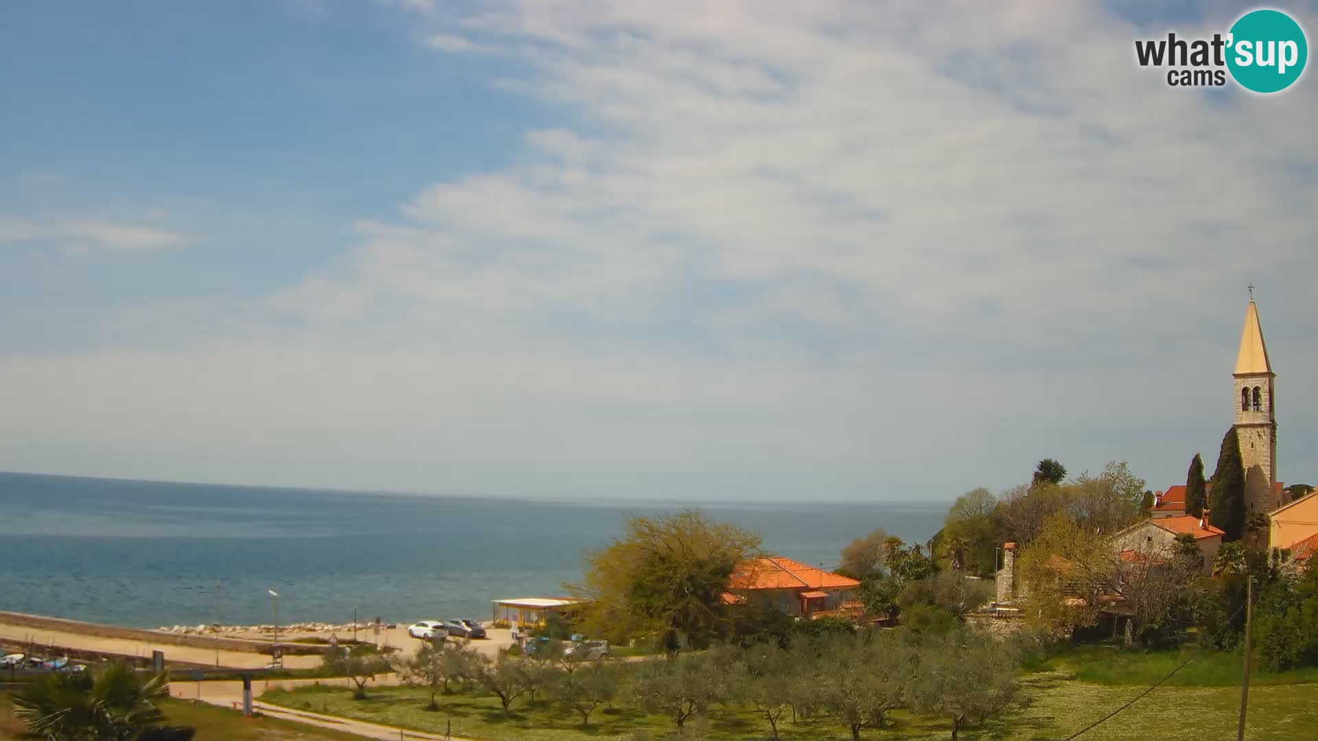 Umago Live webcam Lovrečica / San Lorenzo – Istria – Croazia