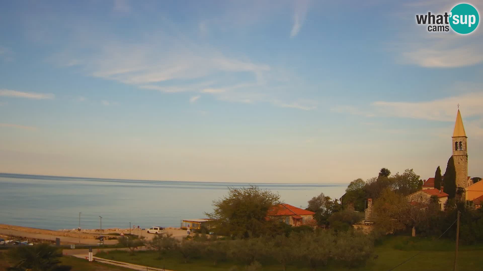 Umag spletna kamera Lovrečica – Istra – Hrvaška