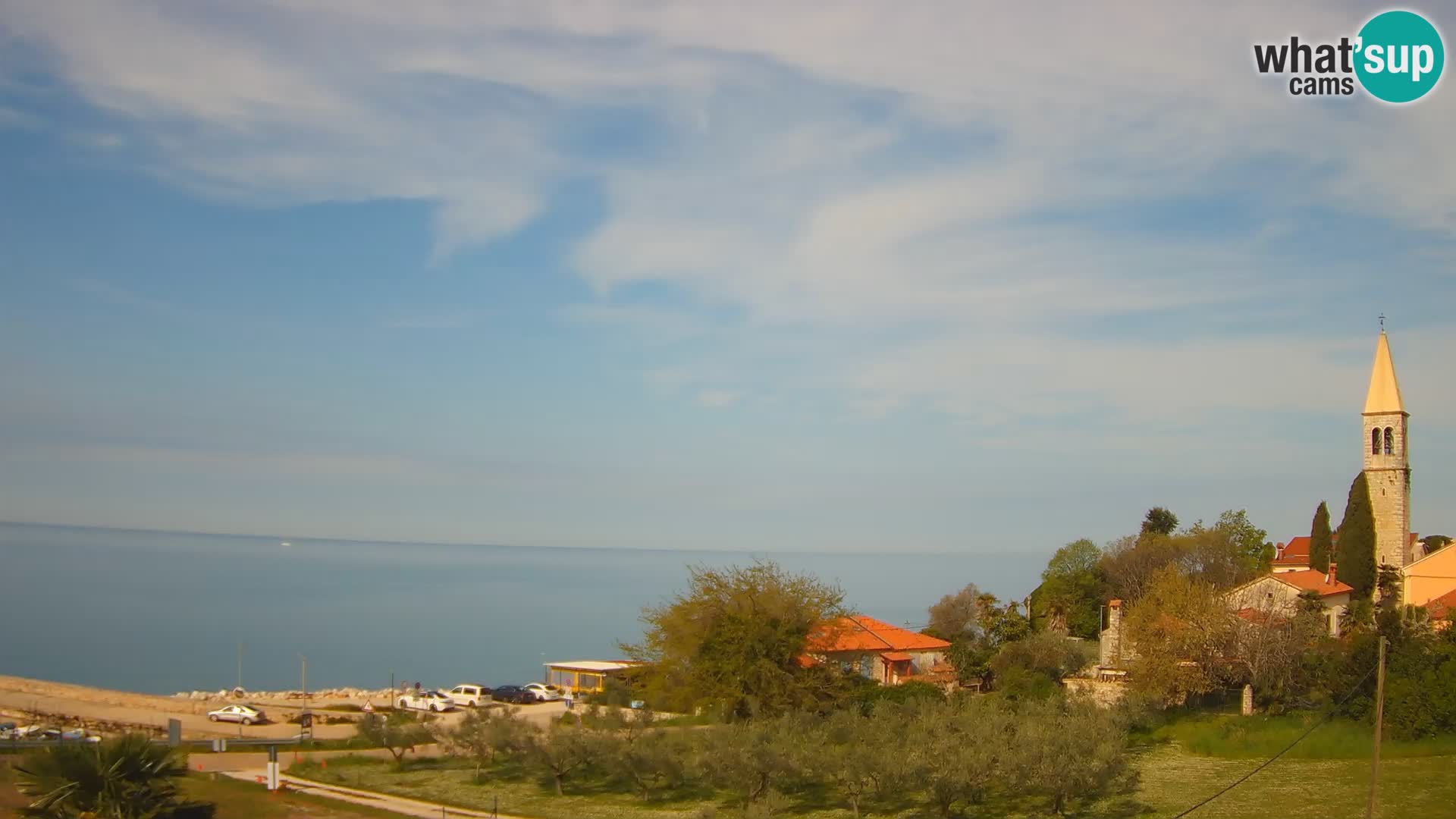 Umag spletna kamera Lovrečica – Istra – Hrvaška