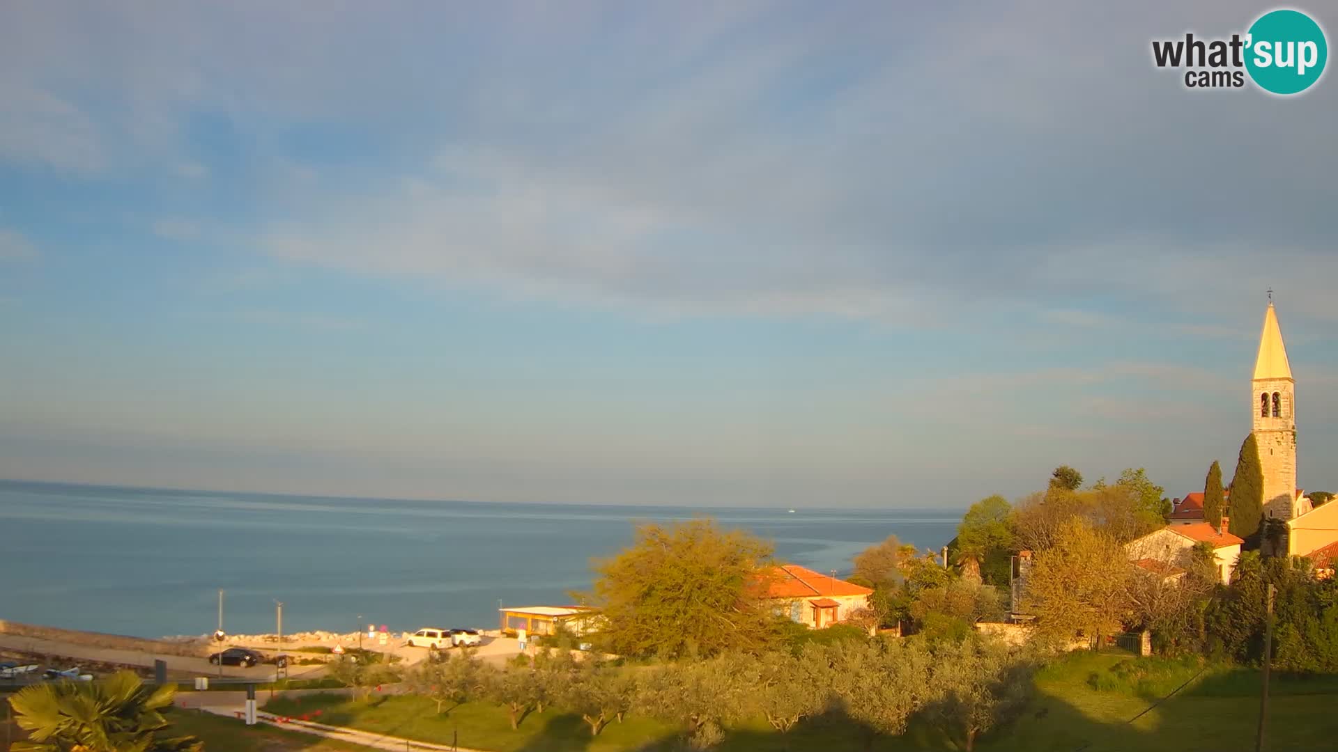 Umag spletna kamera Lovrečica – Istra – Hrvaška