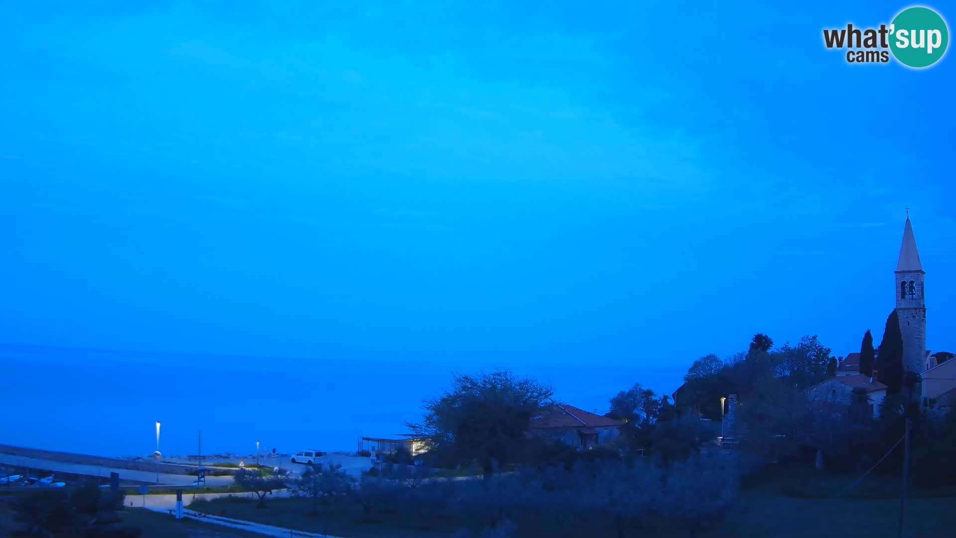 Umag Webcam en direct Lovrečica / San Lorenzo – Istrie – Croatie